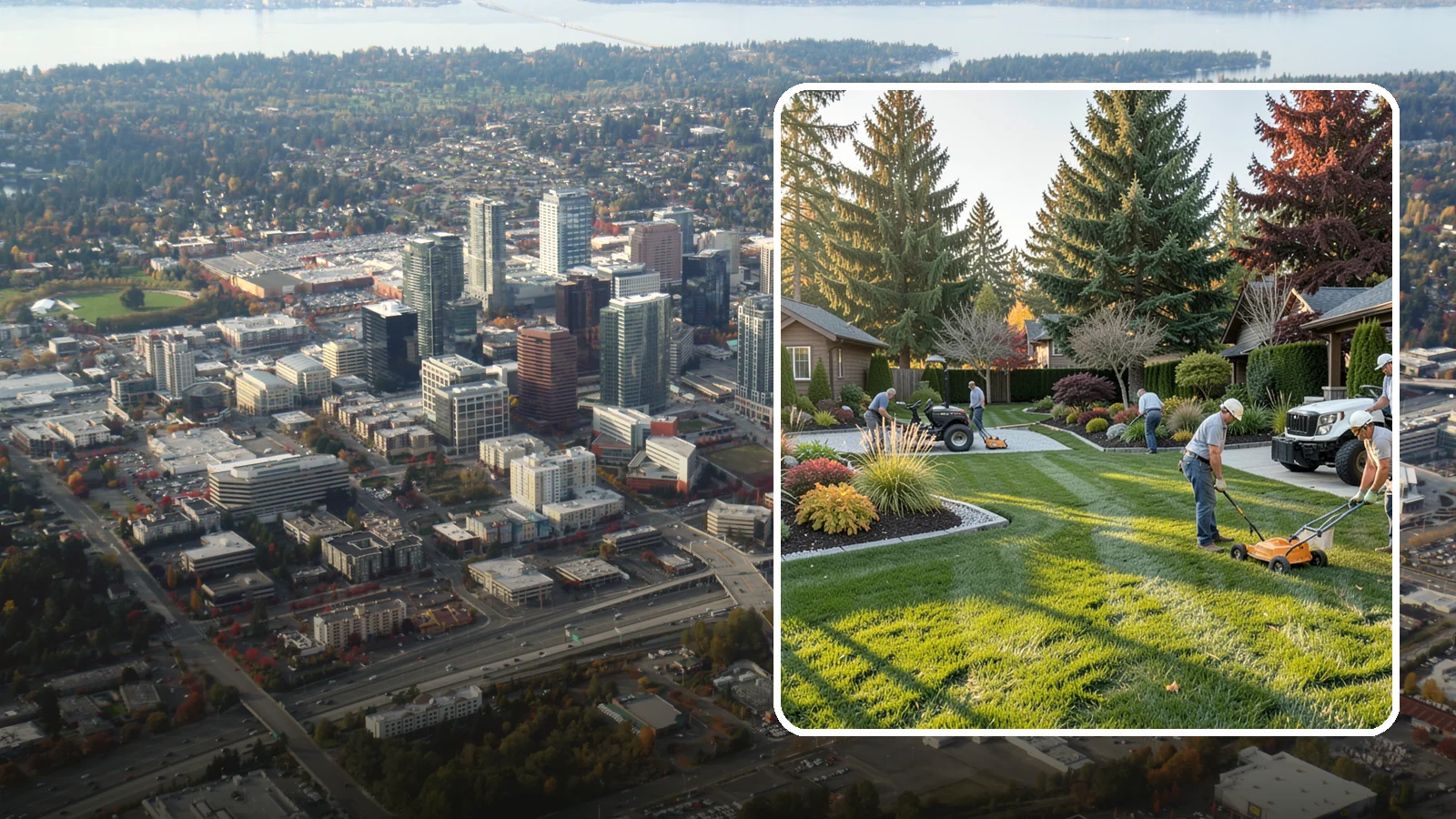 Master Landscape Planning in Bellevue, King County, WA - A comprehensive master plan that guides your landscape's development in coordinated, budget-friendly phases.