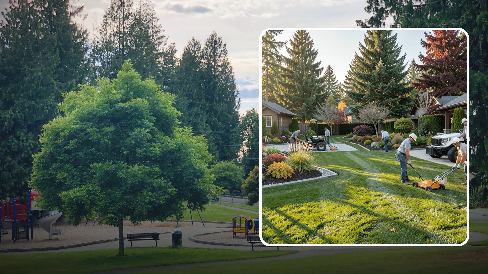 Master Landscape Planning in Bonney Lake, Pierce County, WA - A comprehensive master plan that guides your landscape's development in coordinated, budget-friendly phases.