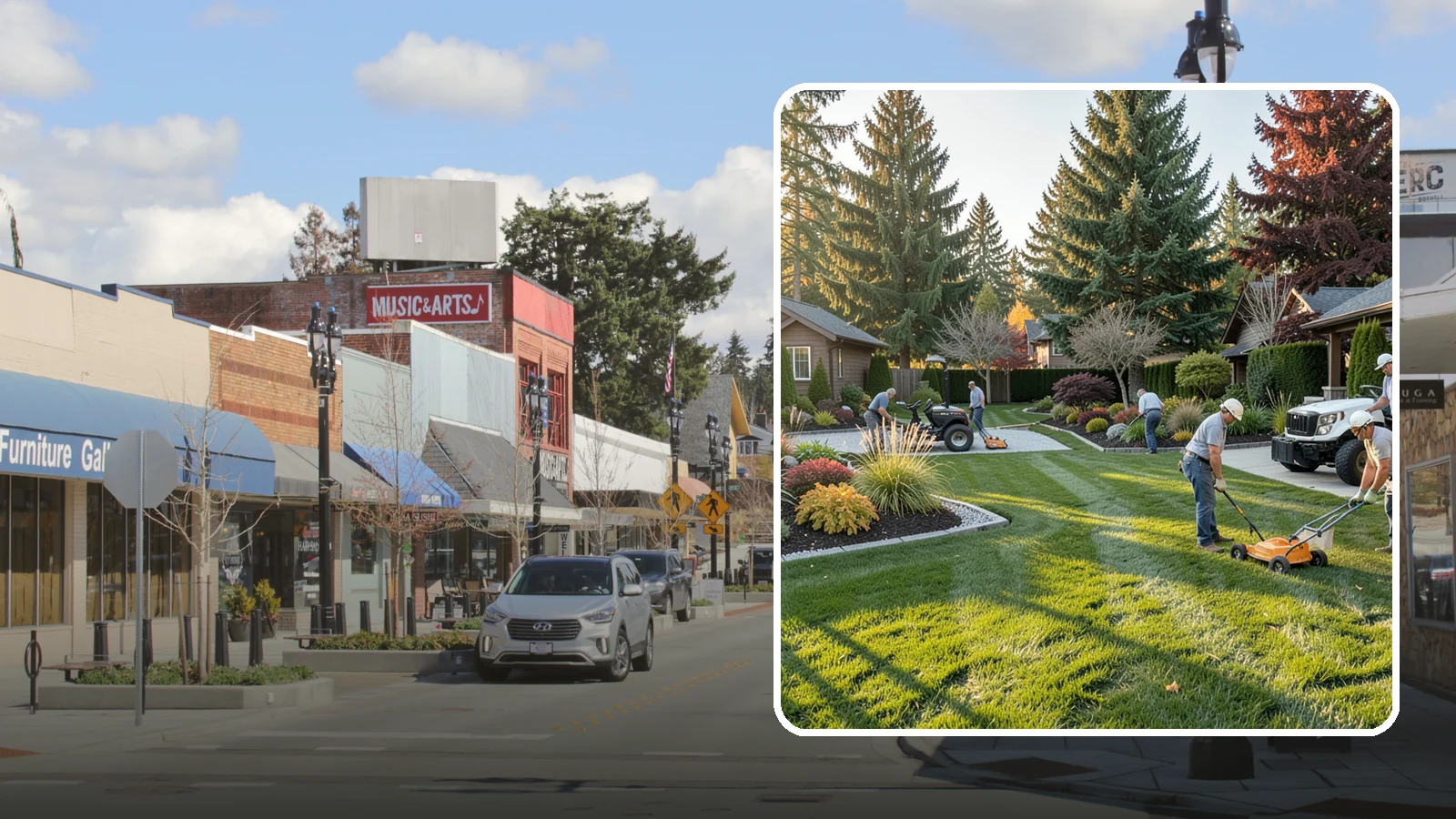Master Landscape Planning in Bothell, King County, WA - A comprehensive master plan that guides your landscape's development in coordinated, budget-friendly phases.