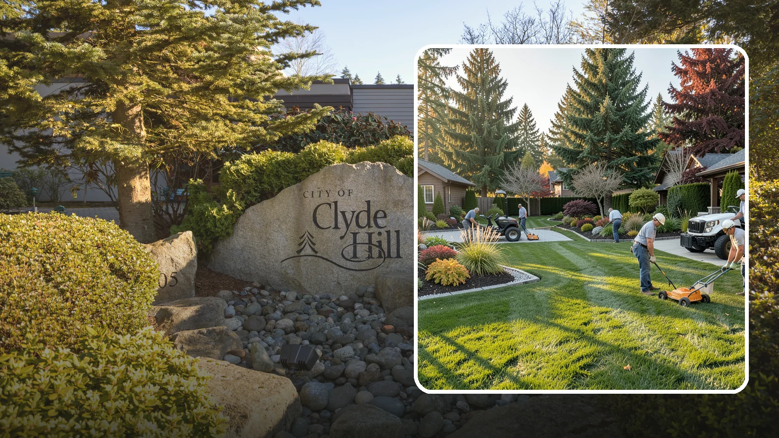 Master Landscape Planning in Clyde Hill, King County, WA - A comprehensive master plan that guides your landscape's development in coordinated, budget-friendly phases.