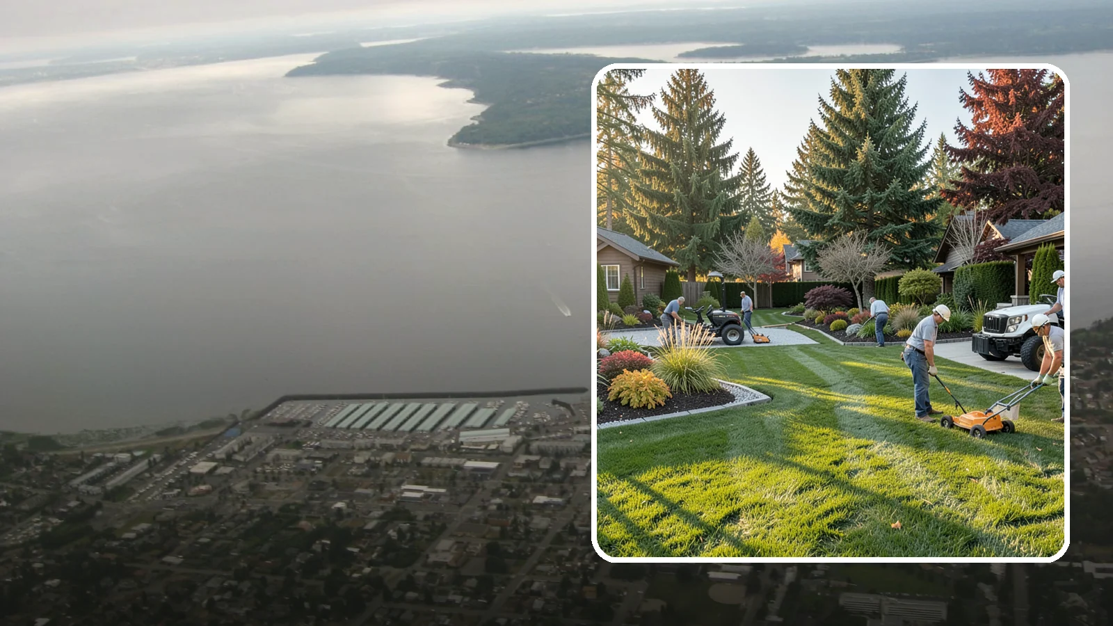 Master Landscape Planning in Des Moines, King County, WA - A comprehensive master plan that guides your landscape's development in coordinated, budget-friendly phases.