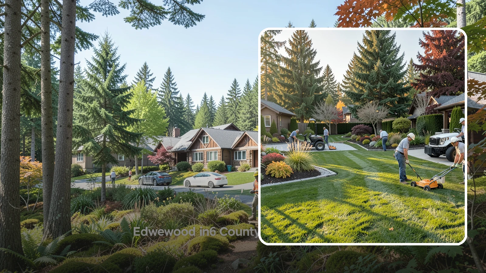 Master Landscape Planning in Edgewood, Pierce County, WA - A comprehensive master plan that guides your landscape's development in coordinated, budget-friendly phases.