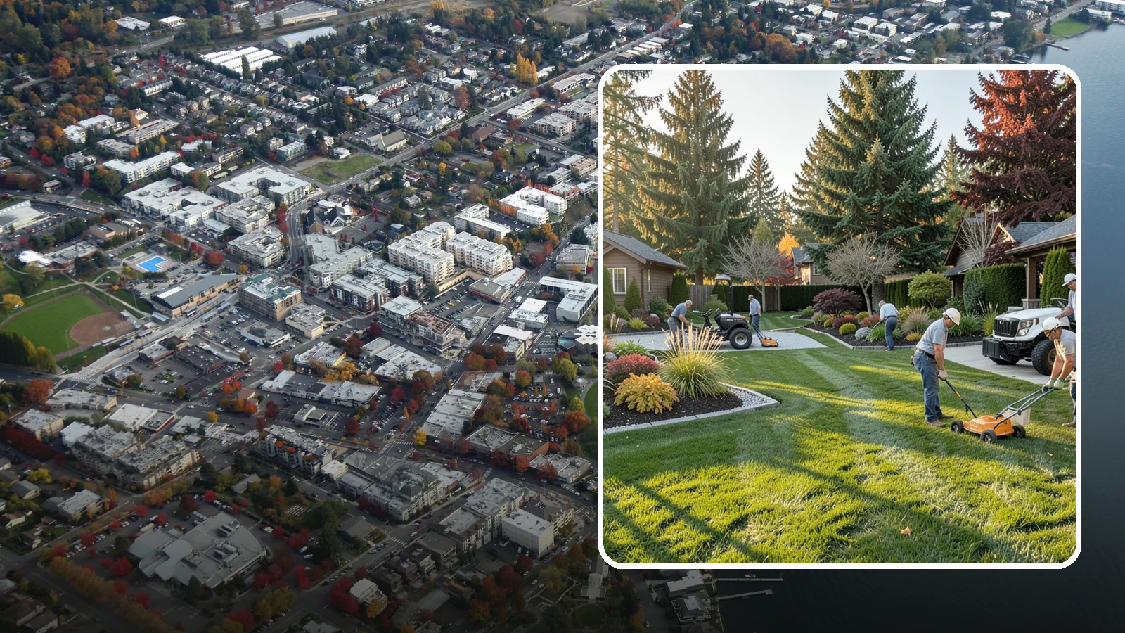 Master Landscape Planning in Kirkland, King County, WA - A comprehensive master plan that guides your landscape's development in coordinated, budget-friendly phases.