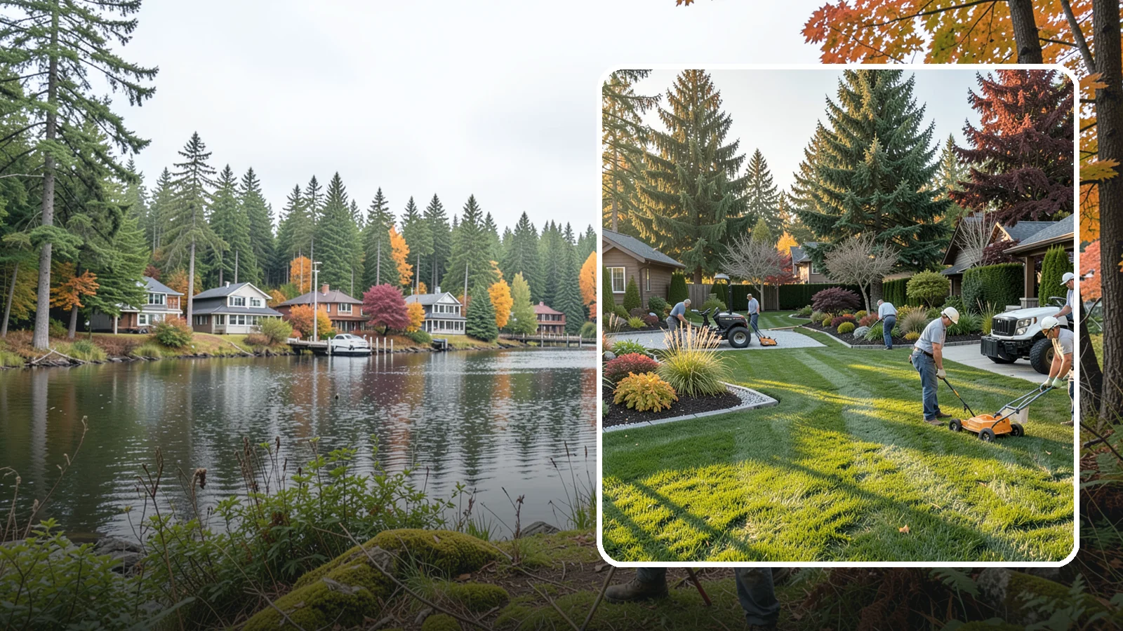 Master Landscape Planning in La Conner, Skagit County, WA - A comprehensive master plan that guides your landscape's development in coordinated, budget-friendly phases.
