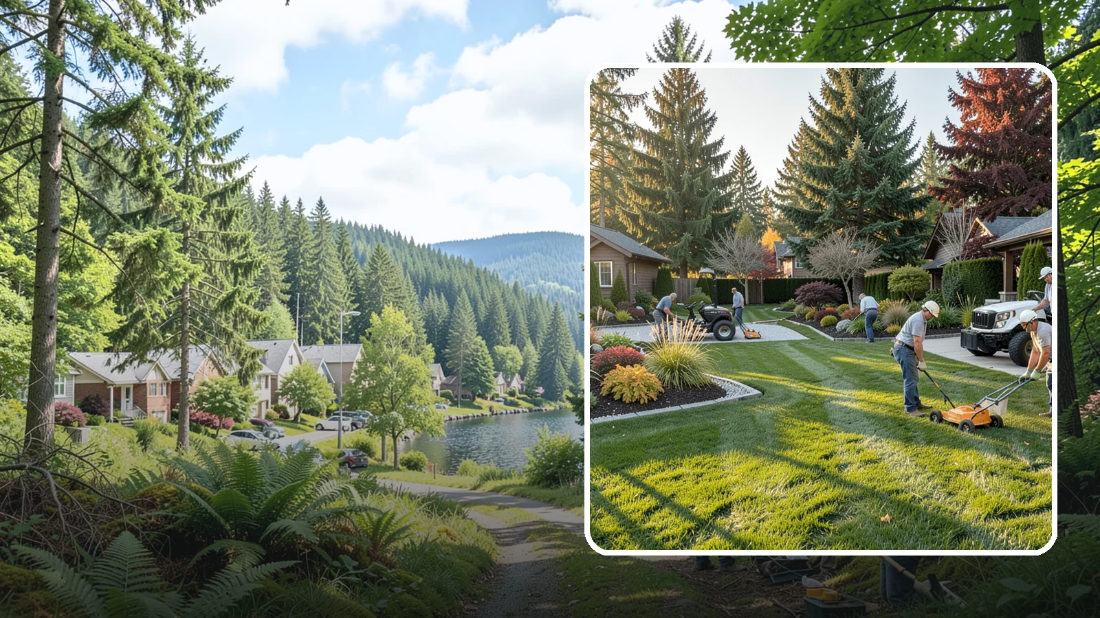Master Landscape Planning in Lake Forest Park, King County, WA - A comprehensive master plan that guides your landscape's development in coordinated, budget-friendly phases.