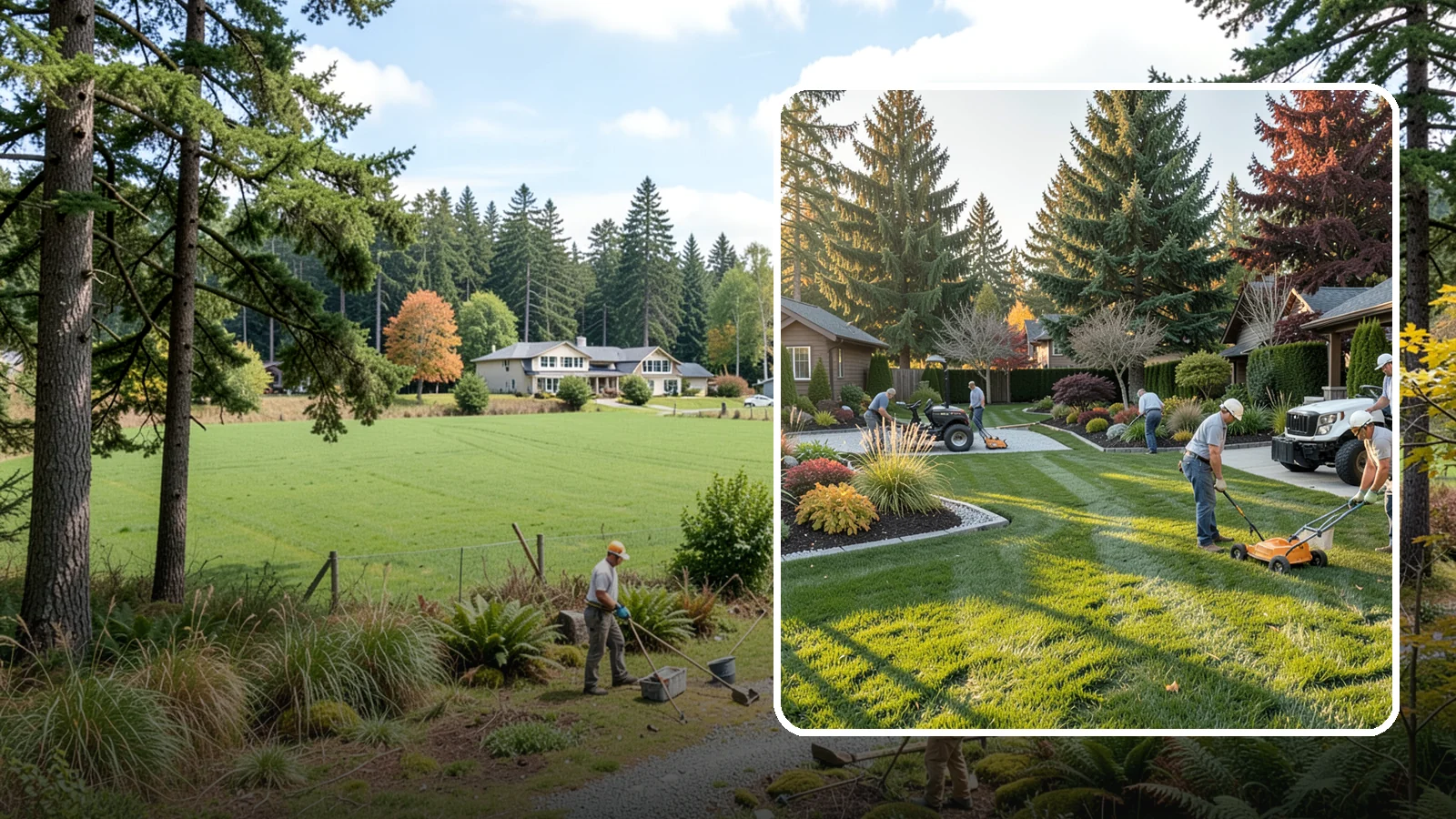 Master Landscape Planning in Lyman, Skagit County, WA - A comprehensive master plan that guides your landscape's development in coordinated, budget-friendly phases.