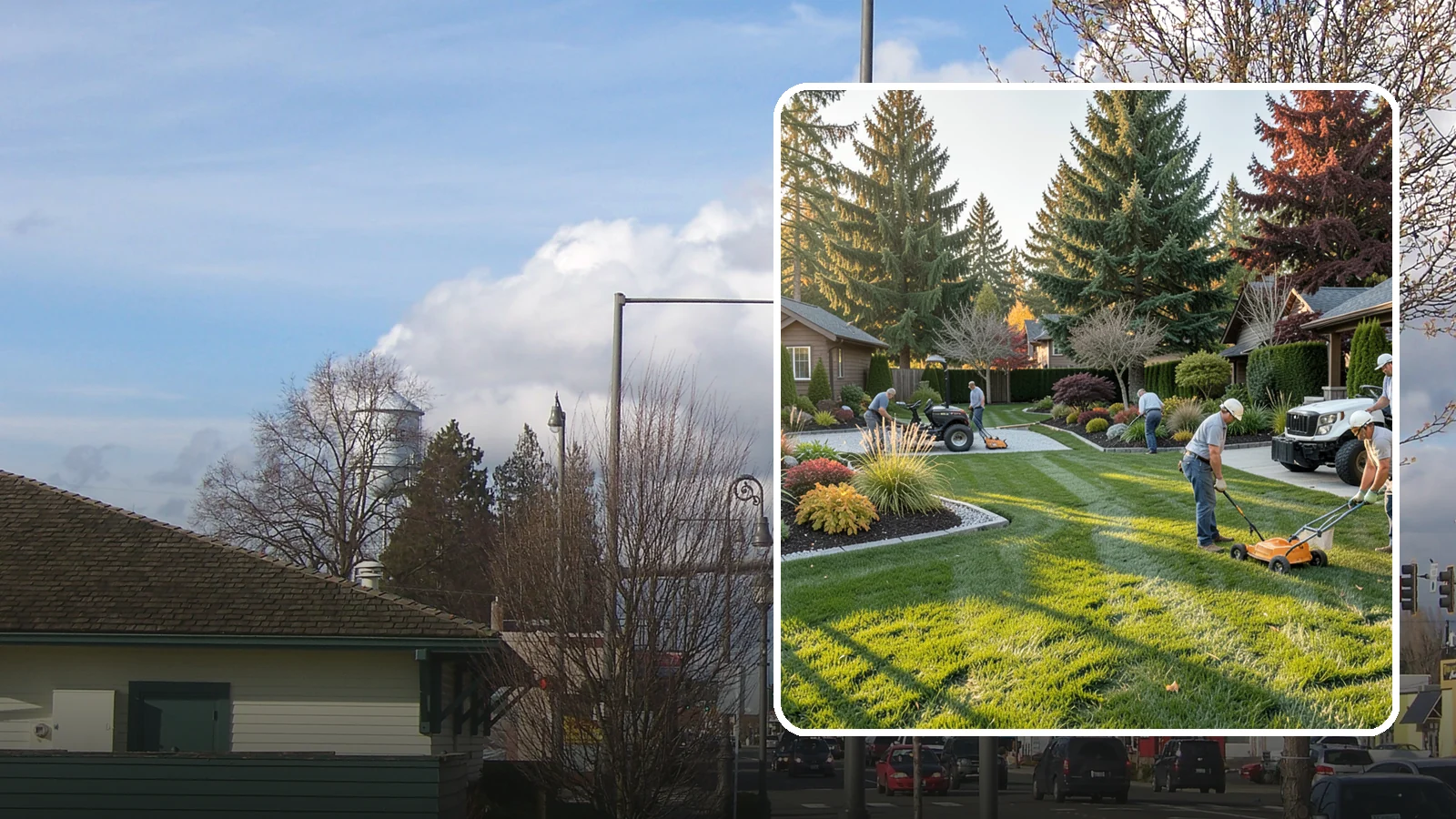 Master Landscape Planning in Marysville, Snohomish County, WA - A comprehensive master plan that guides your landscape's development in coordinated, budget-friendly phases.