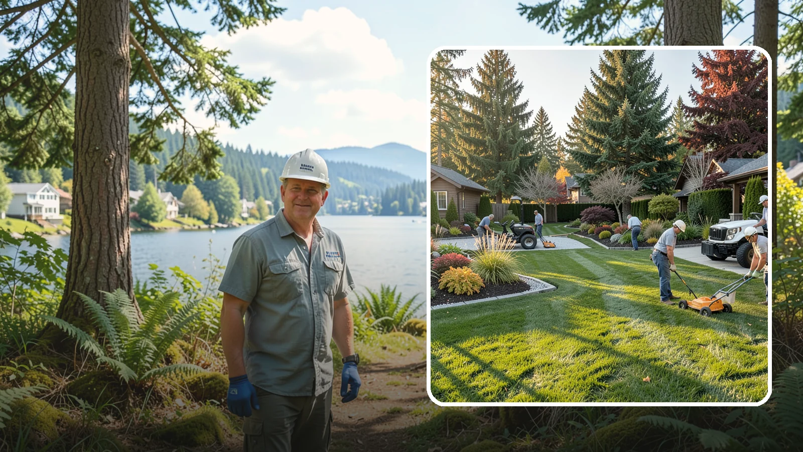 Master Landscape Planning in Milton, King County, WA - A comprehensive master plan that guides your landscape's development in coordinated, budget-friendly phases.