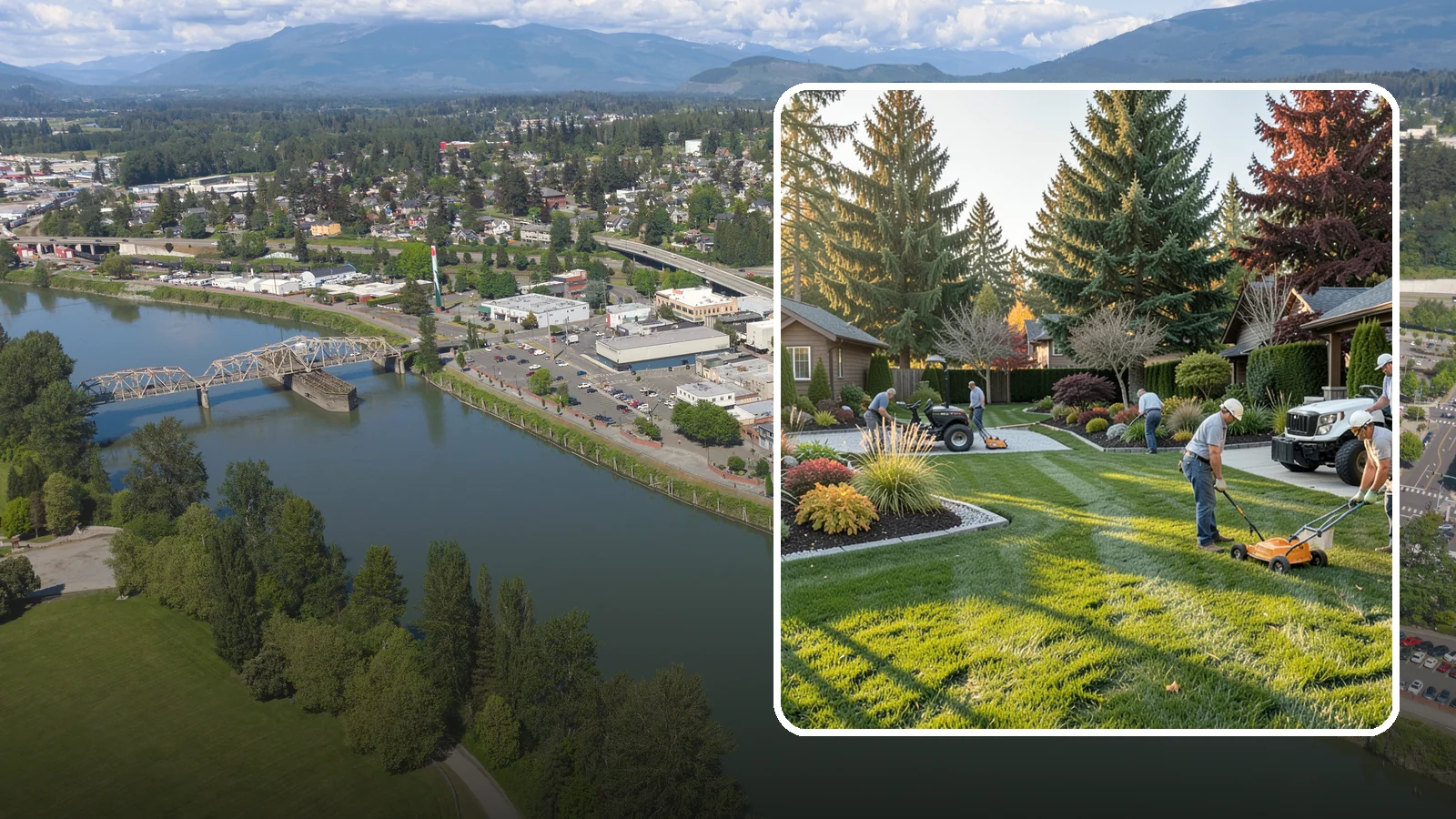 Master Landscape Planning in Mount Vernon, Skagit County, WA - A comprehensive master plan that guides your landscape's development in coordinated, budget-friendly phases.