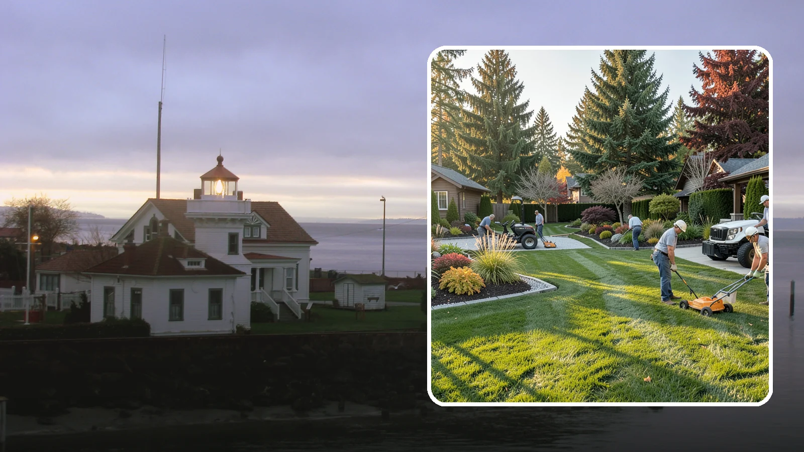 Master Landscape Planning in Mukilteo, Snohomish County, WA - A comprehensive master plan that guides your landscape's development in coordinated, budget-friendly phases.