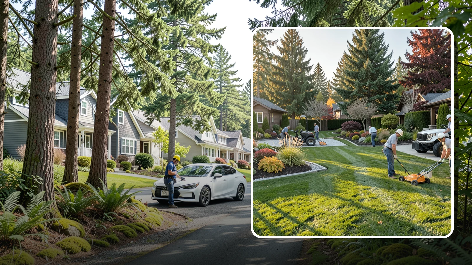 Master Landscape Planning in Normandy Park, King County, WA - A comprehensive master plan that guides your landscape's development in coordinated, budget-friendly phases.
