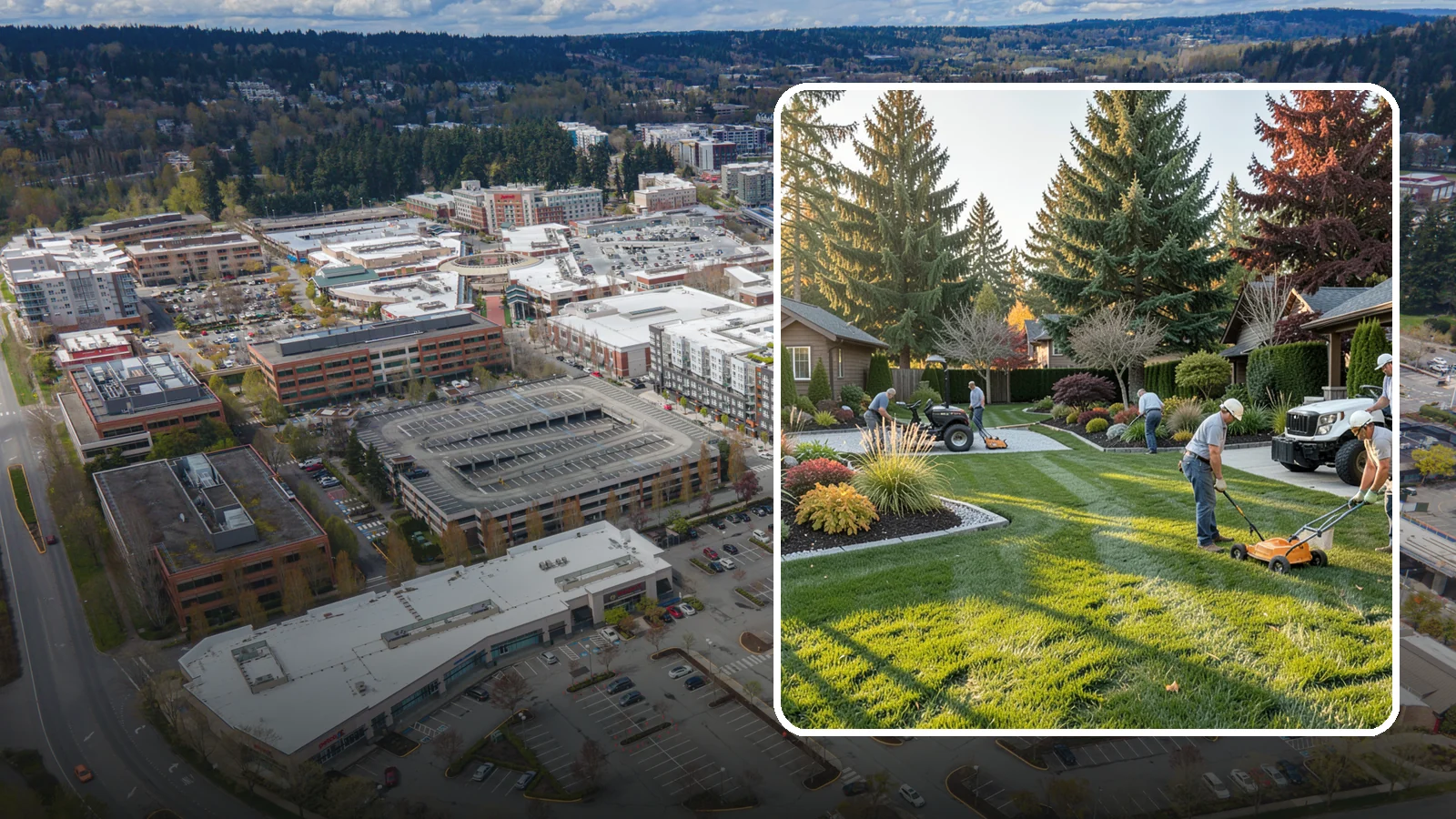 Master Landscape Planning in Redmond, King County, WA - A comprehensive master plan that guides your landscape's development in coordinated, budget-friendly phases.