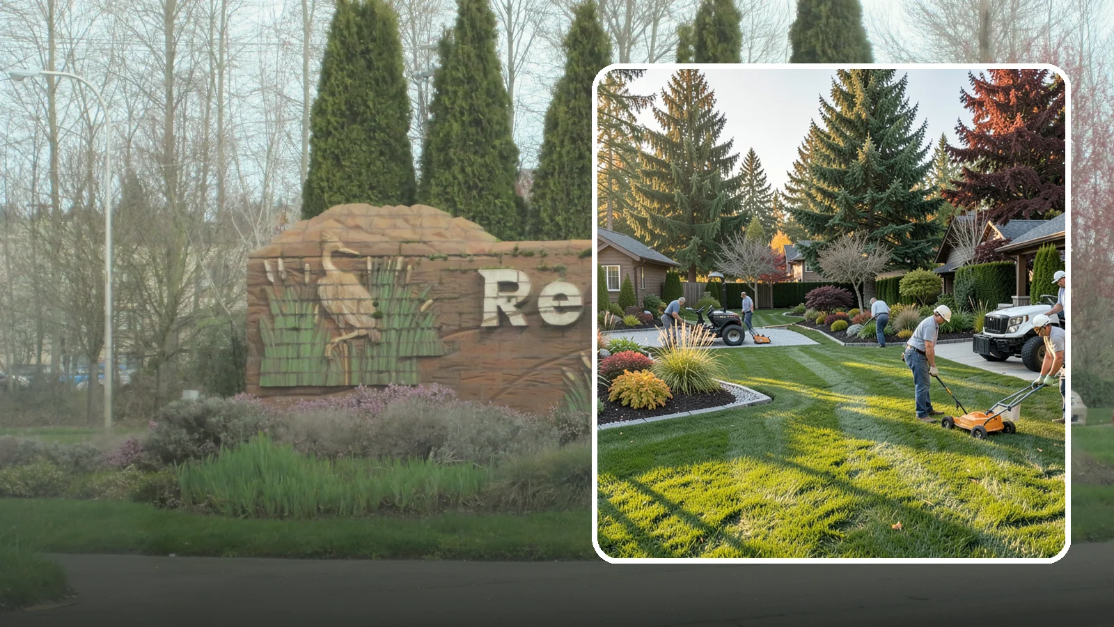 Master Landscape Planning in Renton, King County, WA - A comprehensive master plan that guides your landscape's development in coordinated, budget-friendly phases.