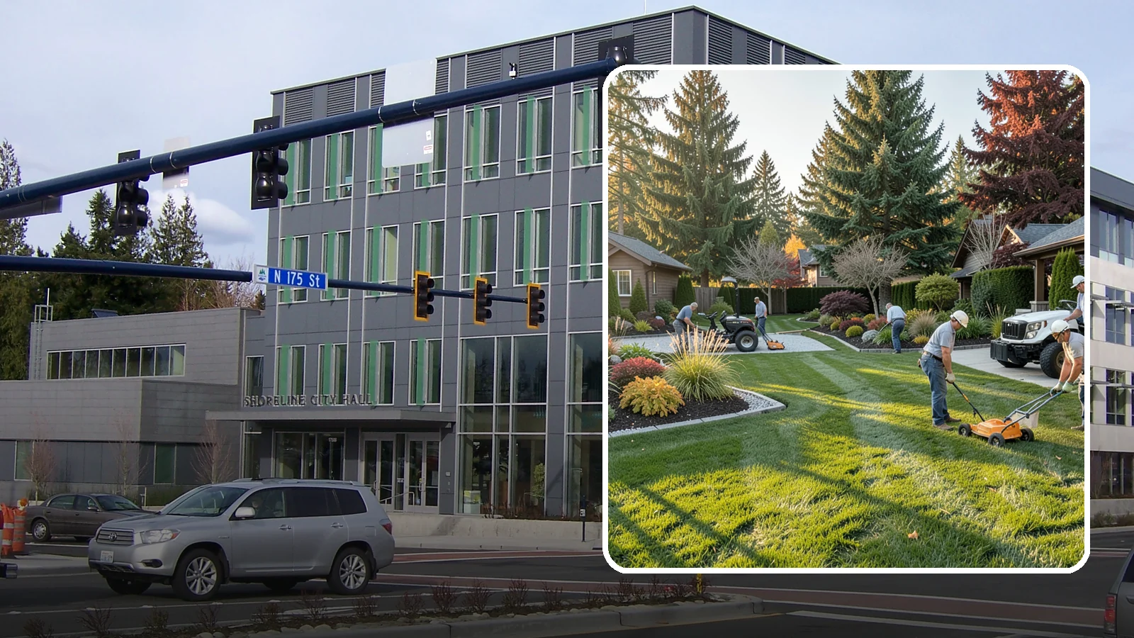 Master Landscape Planning in Shoreline, King County, WA - A comprehensive master plan that guides your landscape's development in coordinated, budget-friendly phases.
