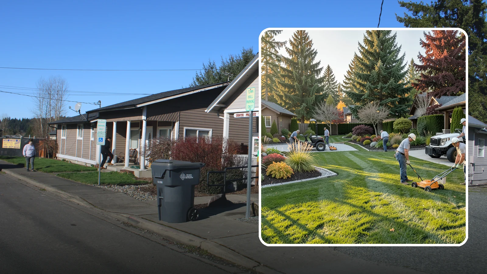 Master Landscape Planning in South Prairie, Pierce County, WA - A comprehensive master plan that guides your landscape's development in coordinated, budget-friendly phases.