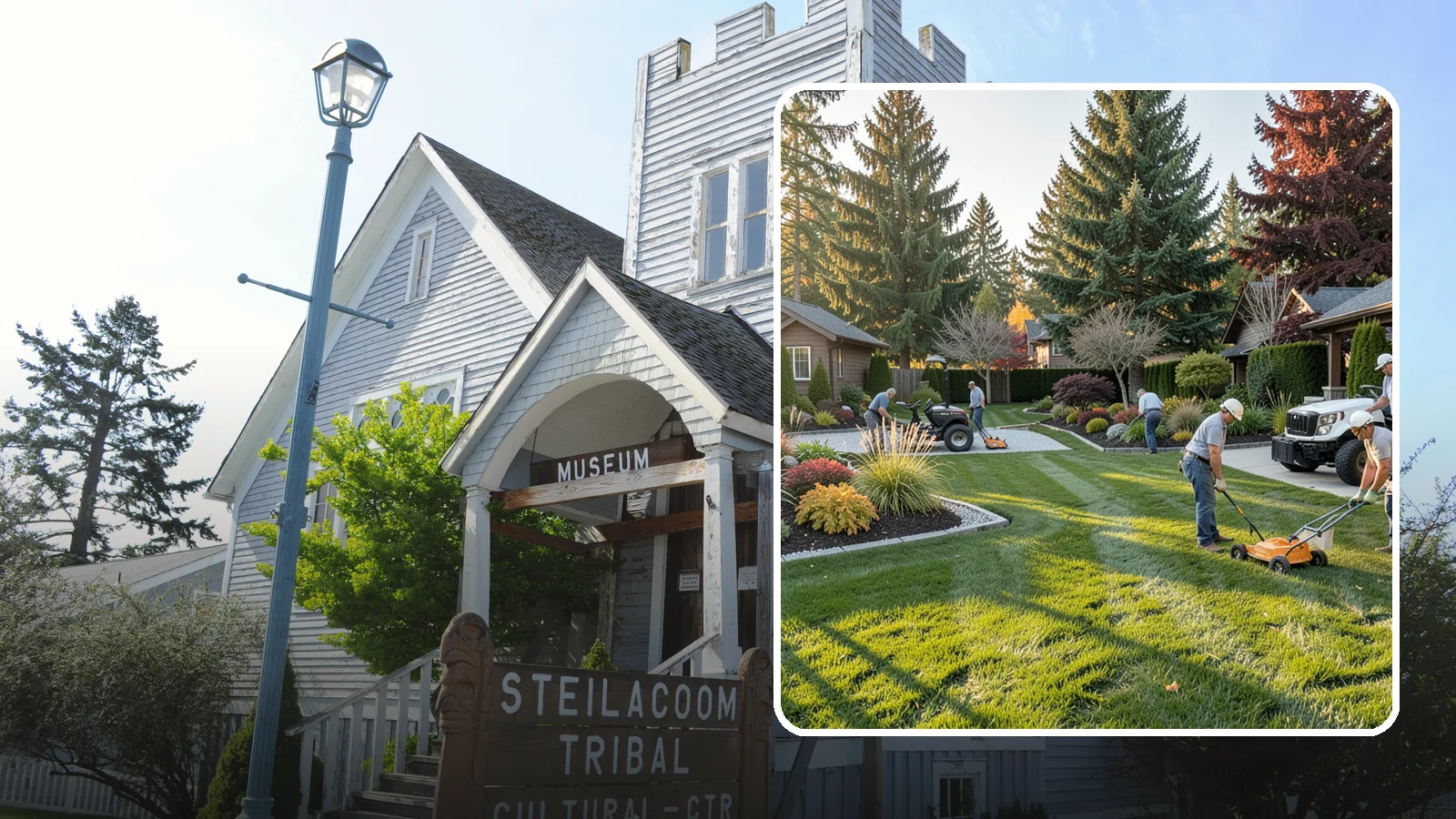 Master Landscape Planning in Steilacoom, Pierce County, WA - A comprehensive master plan that guides your landscape's development in coordinated, budget-friendly phases.