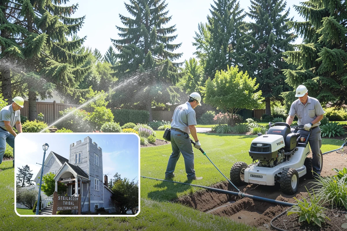 Master Landscape Planning in Steilacoom, Pierce County, WA - A coordinated big-picture vision