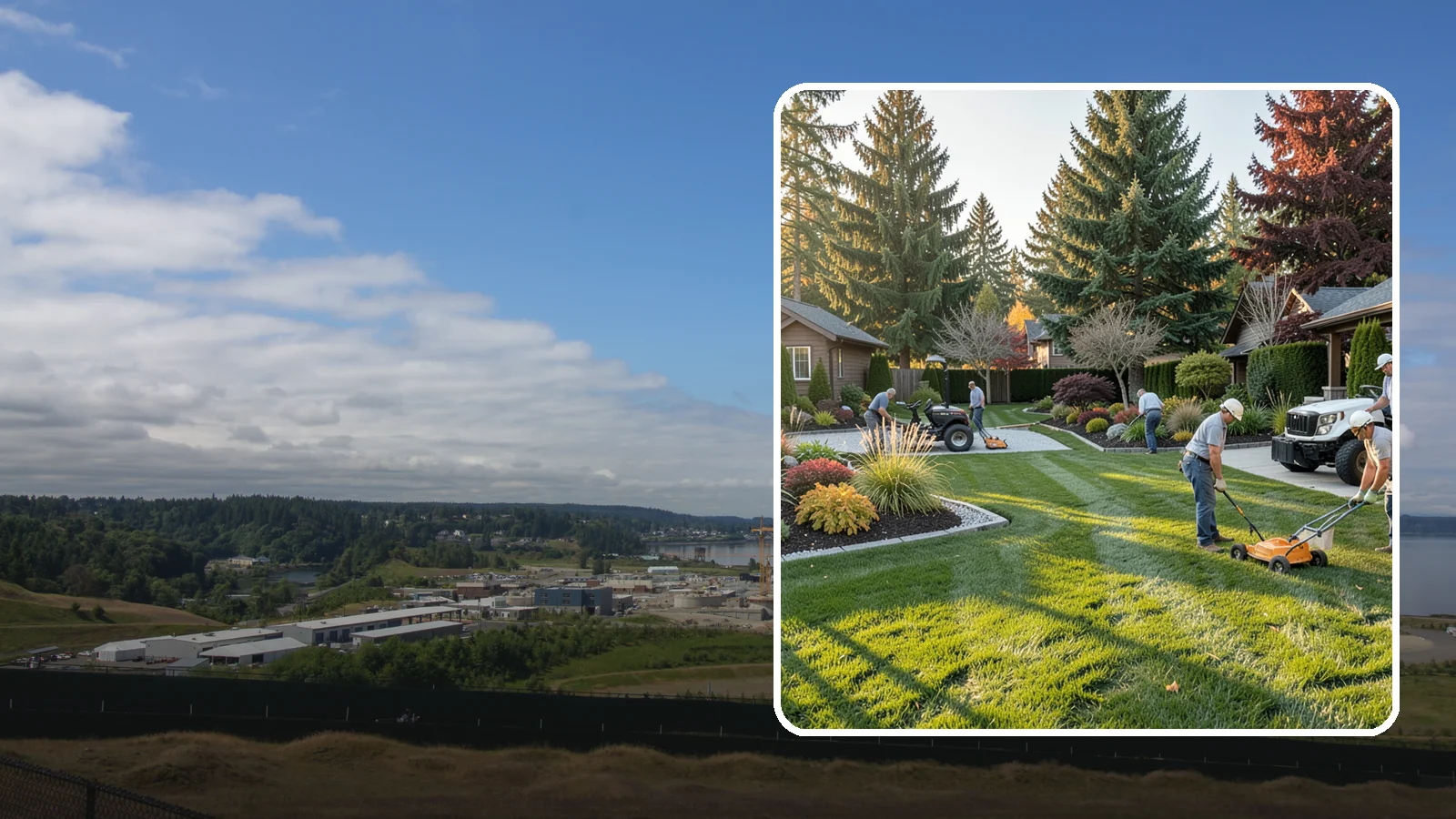 Master Landscape Planning in University Place, Pierce County, WA - A comprehensive master plan that guides your landscape's development in coordinated, budget-friendly phases.