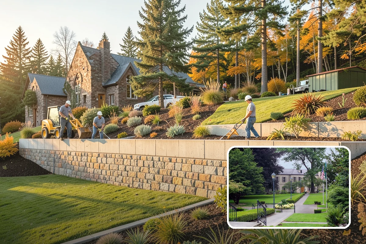 Master Landscape Planning in Woodinville, King County, WA - A coordinated big-picture vision