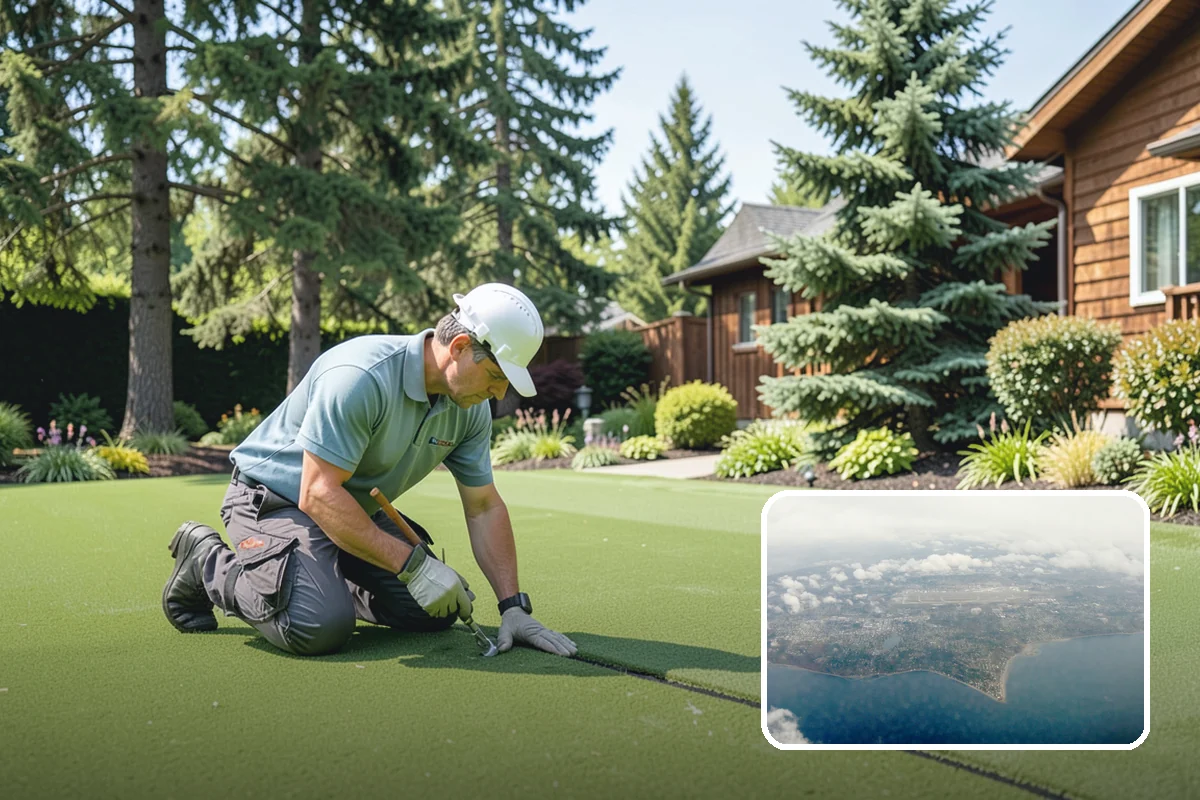 Mexican Beach Pebble Installation in Burien, King County, WA - Elegant, uniform finish for high-end designs