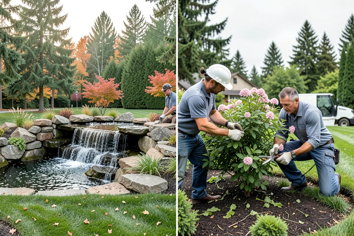 Mexican Beach Pebble Installation in Concrete, Skagit County, WA - Shape and grade the feature bed with clean, defined edges