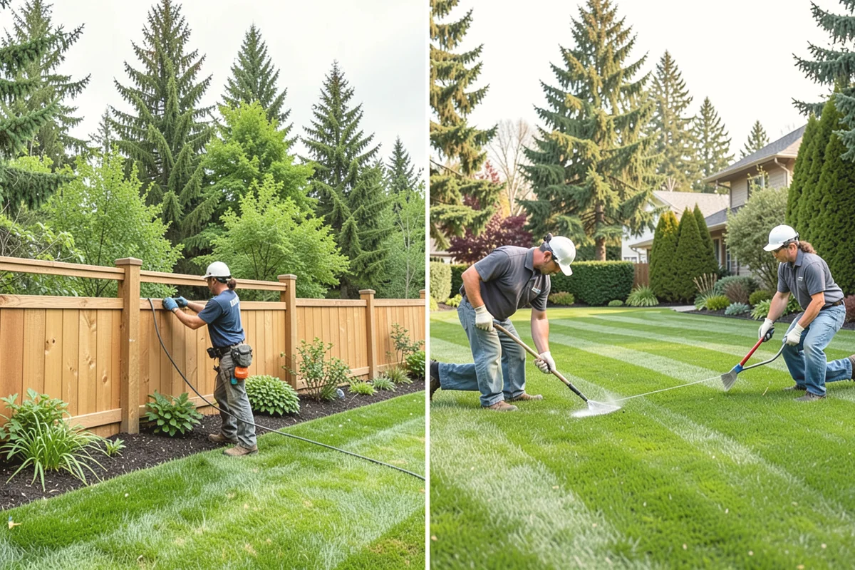 Mexican Beach Pebble Installation in Edgewood, Pierce County, WA - Shape and grade the feature bed with clean, defined edges