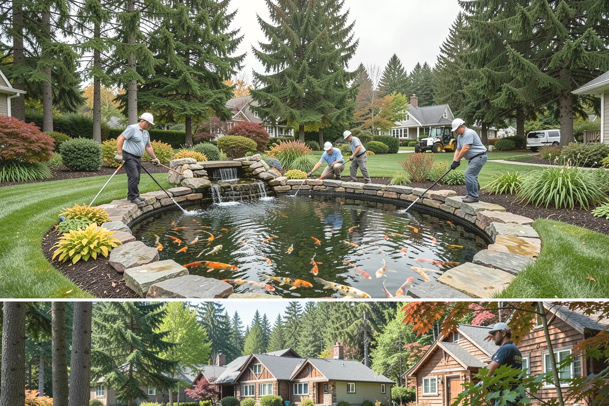 Mexican Beach Pebble Installation in Edgewood, Pierce County, WA - Mexican beach pebble installs in any season, though it looks its dramatic best glistening under our wet Northwest skies right...
