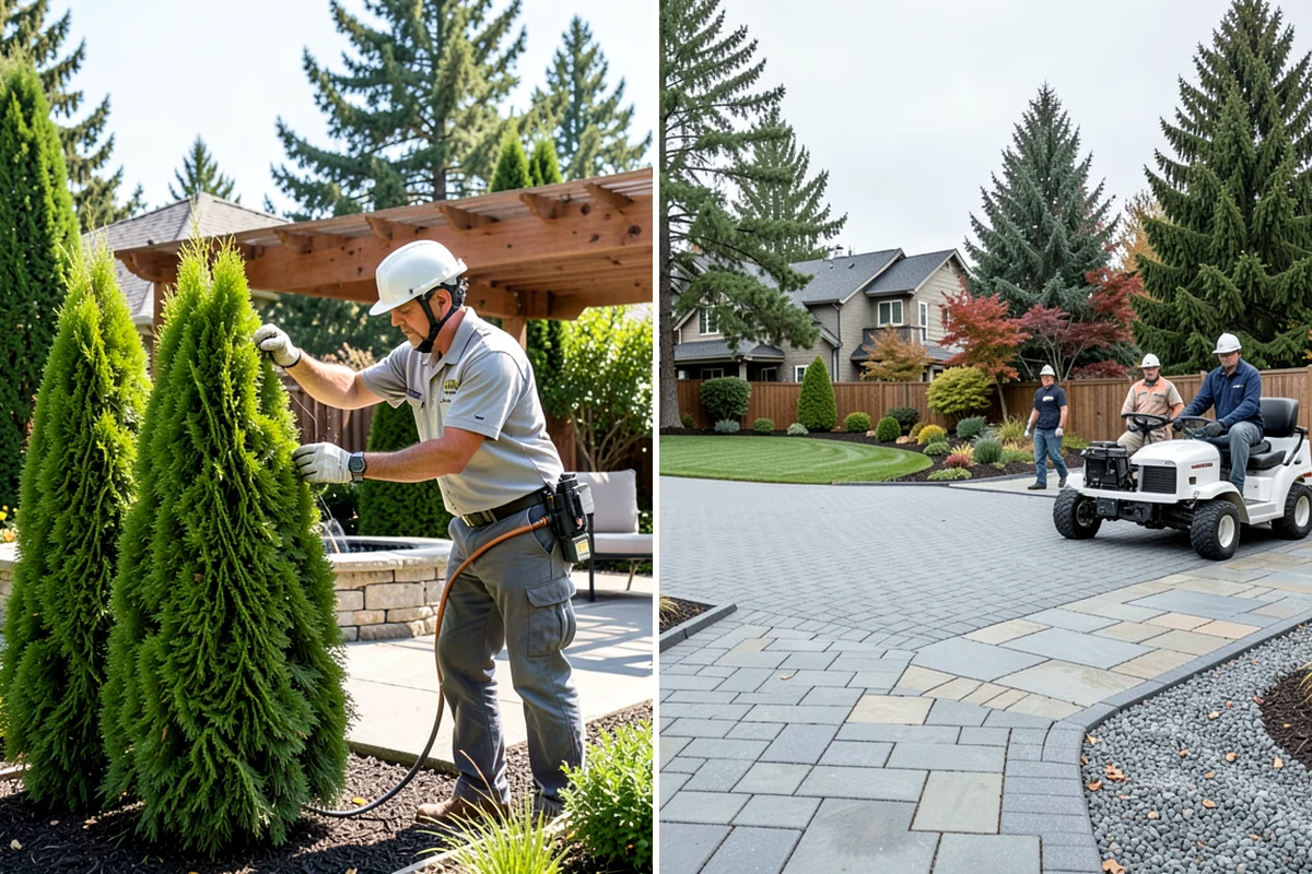 Mexican Beach Pebble Installation in Everett, Snohomish County, WA - Shape and grade the feature bed with clean, defined edges