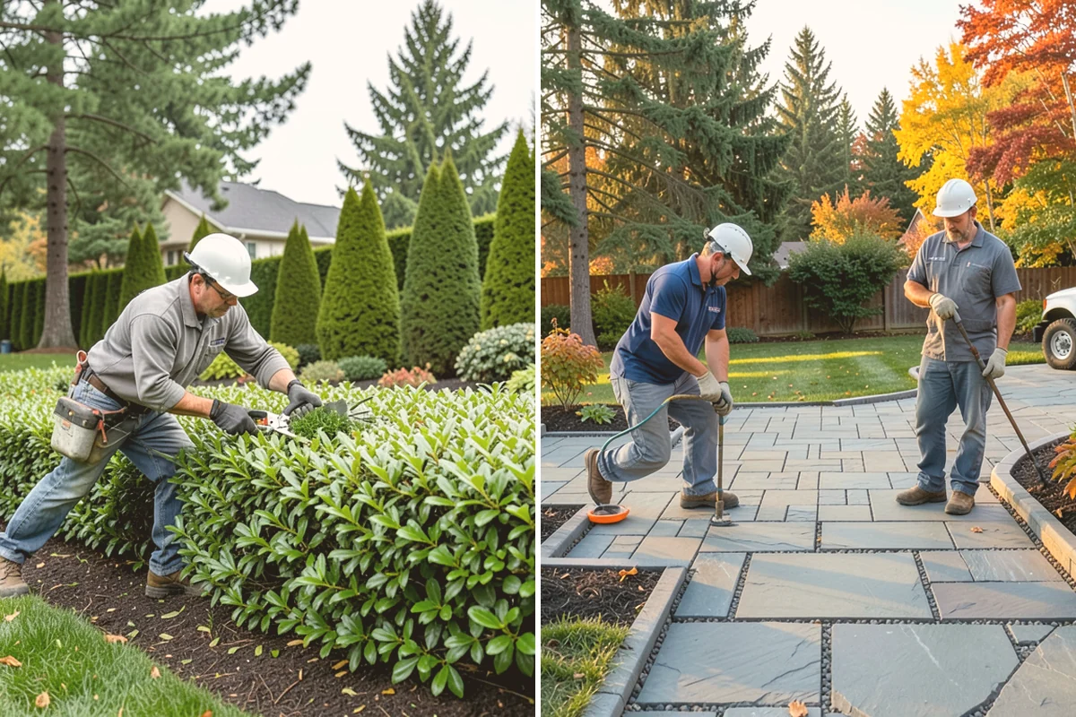 Mexican Beach Pebble Installation in Kirkland, King County, WA - Shape and grade the feature bed with clean, defined edges