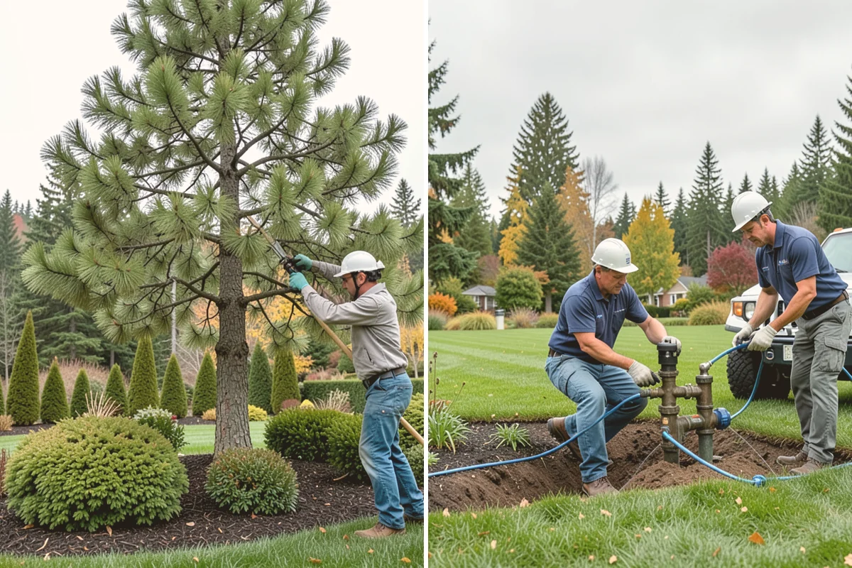 Mexican Beach Pebble Installation in Lynnwood, Snohomish County, WA - Shape and grade the feature bed with clean, defined edges