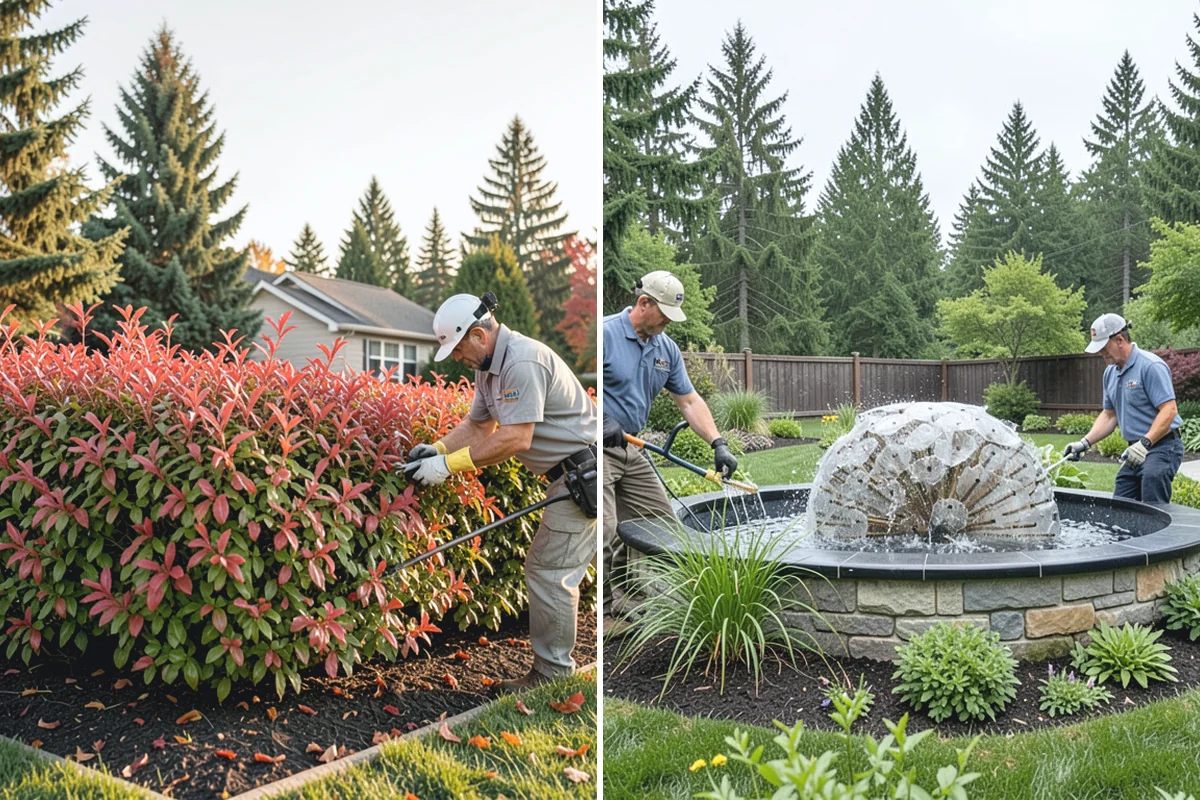 Mexican Beach Pebble Installation in Marysville, Snohomish County, WA - Shape and grade the feature bed with clean, defined edges