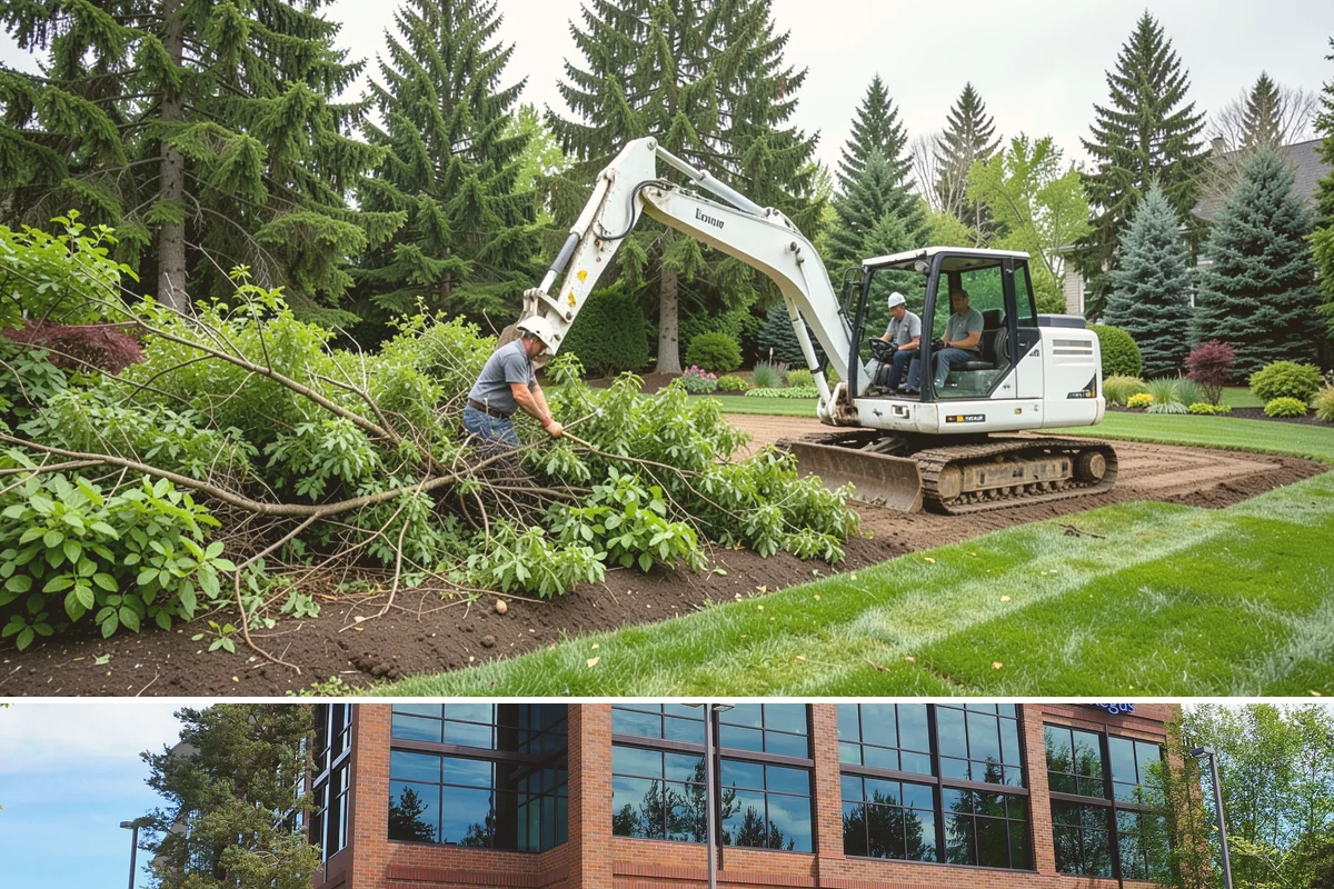 Mexican Beach Pebble Installation in Mountlake Terrace, Snohomish County, WA - Mexican beach pebble installs in any season, though it looks its dramatic best glistening under our wet Northwest skies right...