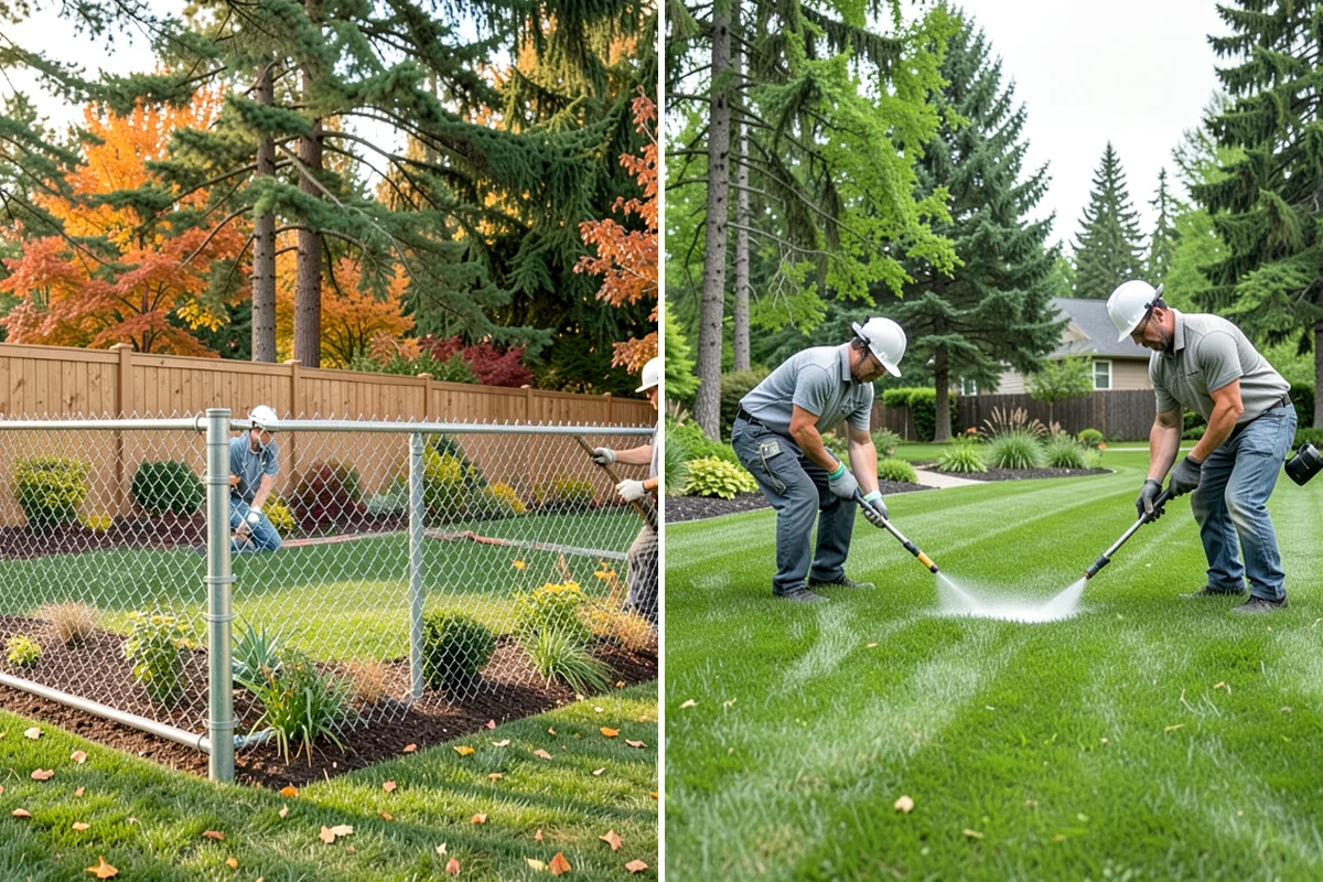 Mexican Beach Pebble Installation in SeaTac, King County, WA - Shape and grade the feature bed with clean, defined edges