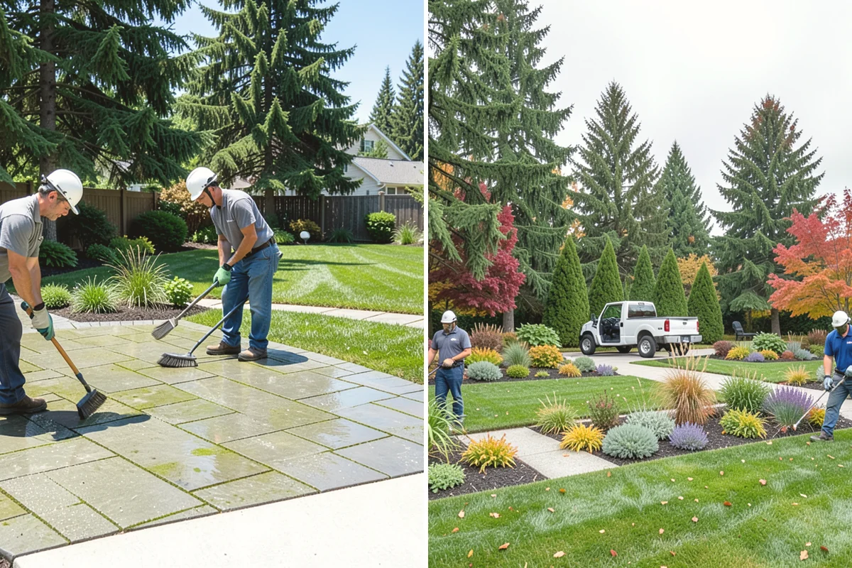 Mexican Beach Pebble Installation in Tacoma, Pierce County, WA - Shape and grade the feature bed with clean, defined edges