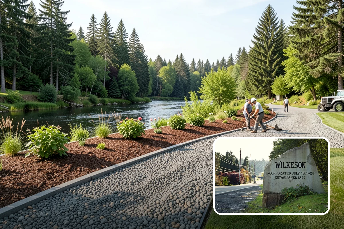 Mexican Beach Pebble Installation in Wilkeson, Pierce County, WA - Elegant, uniform finish for high-end designs
