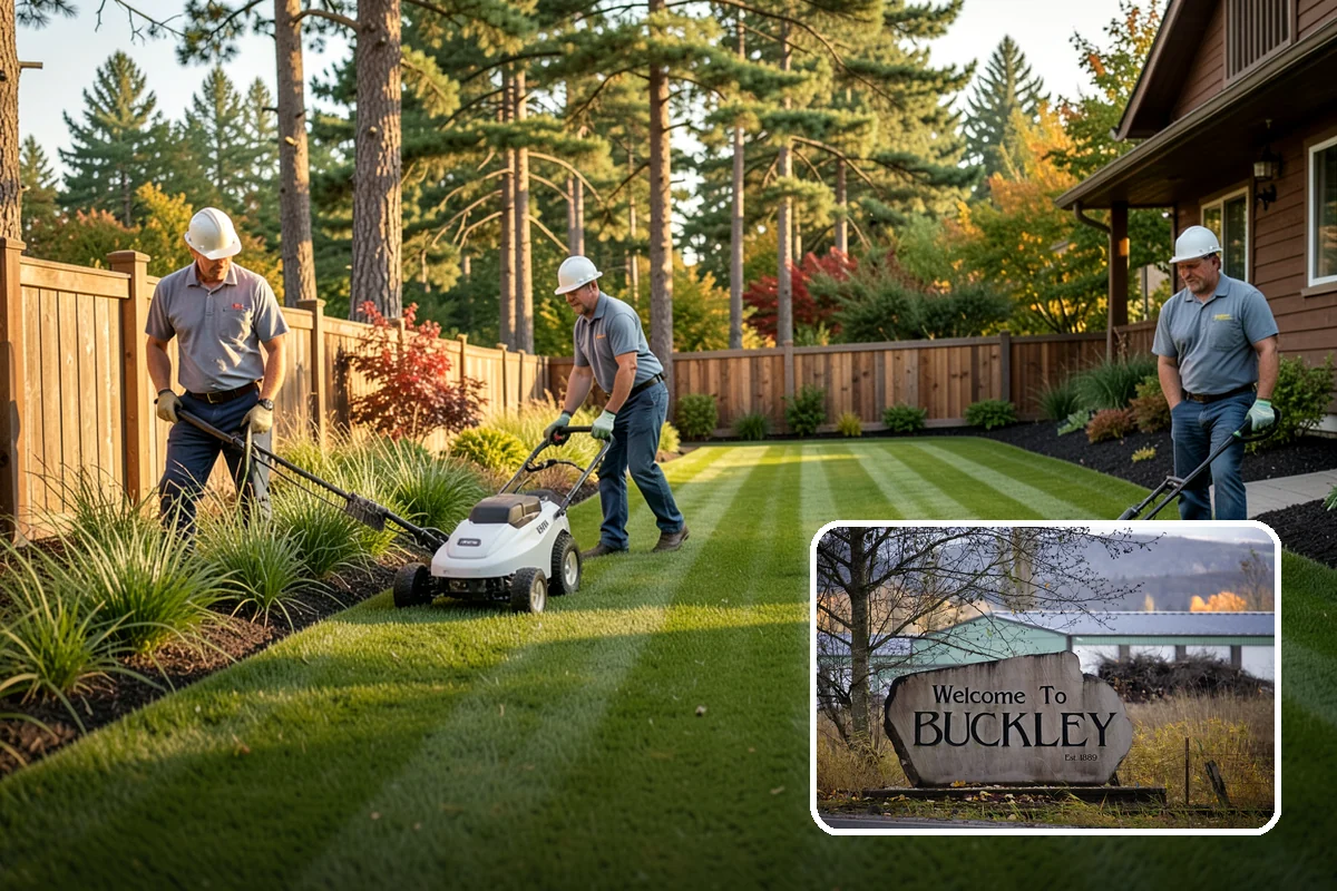 Monthly Landscape Maintenance in Buckley, Pierce County, WA - Budget-friendly care for lower-maintenance properties