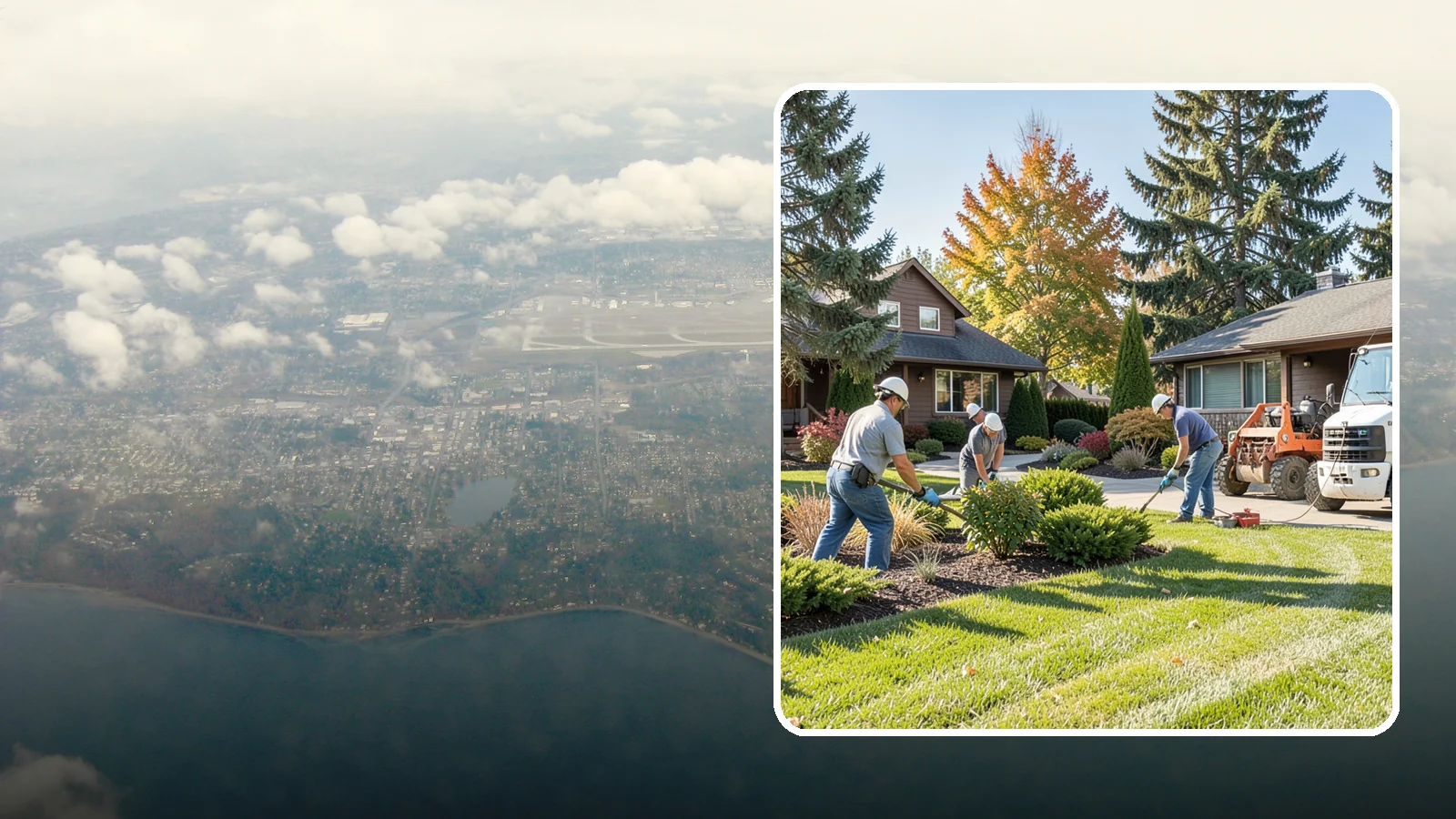 Monthly Landscape Maintenance in Burien, King County, WA - A once-a-month grounds visit that keeps lower-traffic properties tidy without the cost of frequent service.