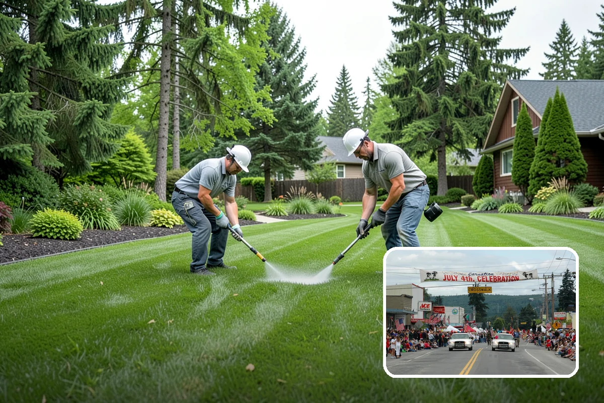 Monthly Landscape Maintenance in Carnation, King County, WA - Budget-friendly care for lower-maintenance properties