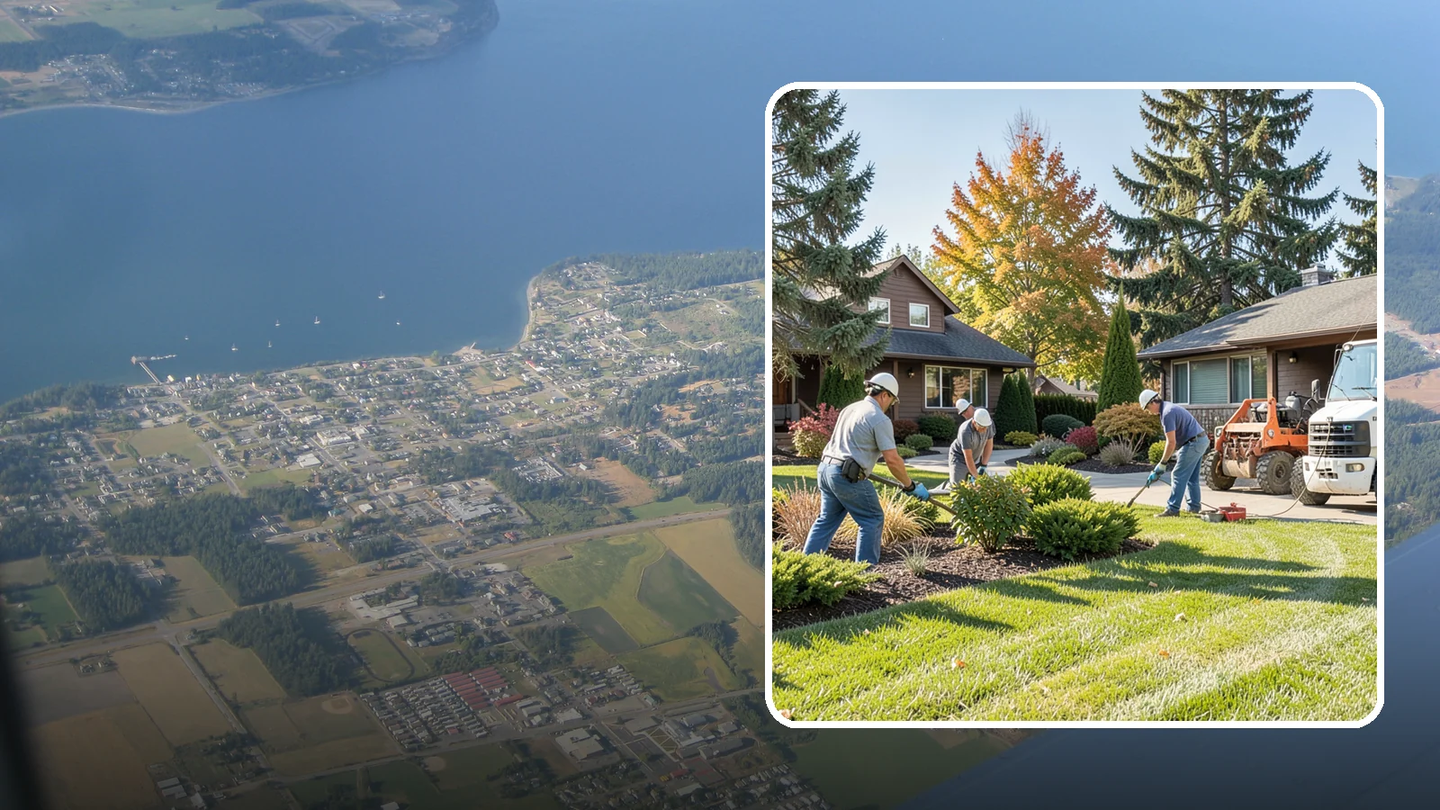 Monthly Landscape Maintenance in Coupeville, Island County, WA - A once-a-month grounds visit that keeps lower-traffic properties tidy without the cost of frequent service.