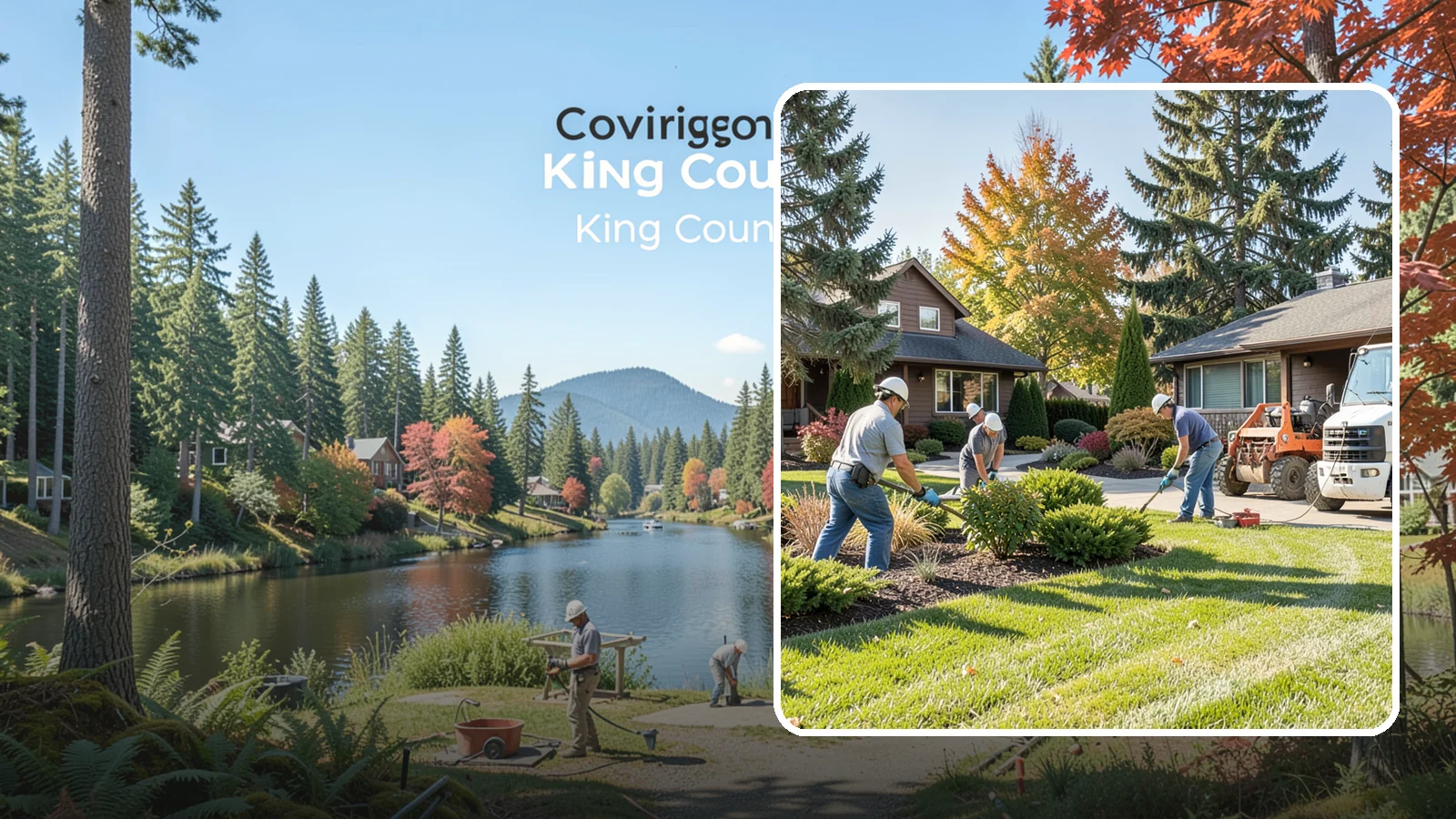Monthly Landscape Maintenance in Covington, King County, WA - A once-a-month grounds visit that keeps lower-traffic properties tidy without the cost of frequent service.