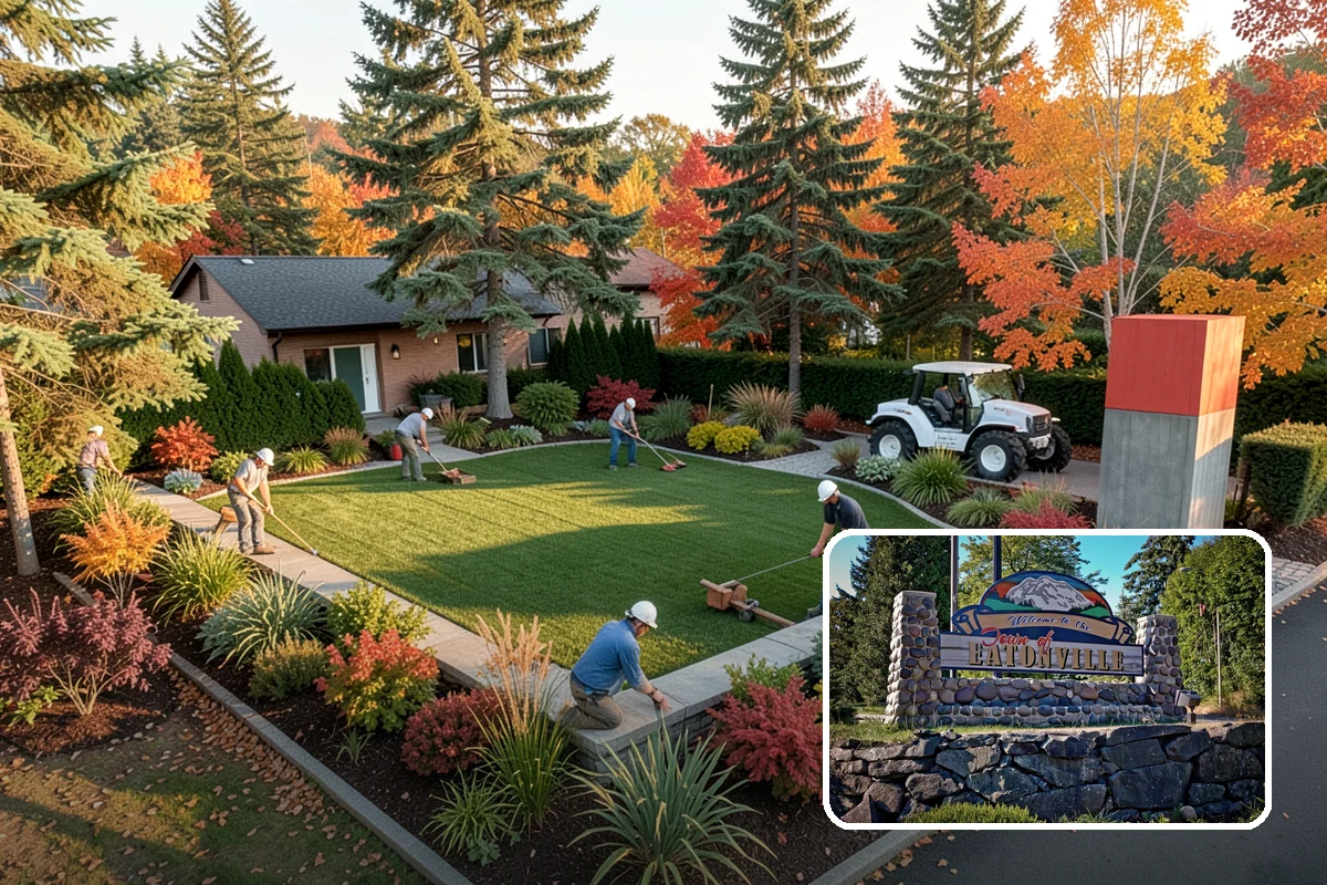 Monthly Landscape Maintenance in Eatonville, Pierce County, WA - Budget-friendly care for lower-maintenance properties