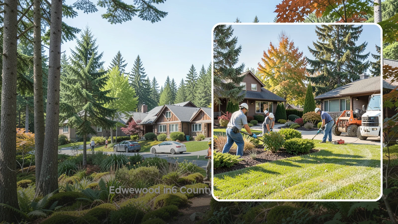 Monthly Landscape Maintenance in Edgewood, Pierce County, WA - A once-a-month grounds visit that keeps lower-traffic properties tidy without the cost of frequent service.