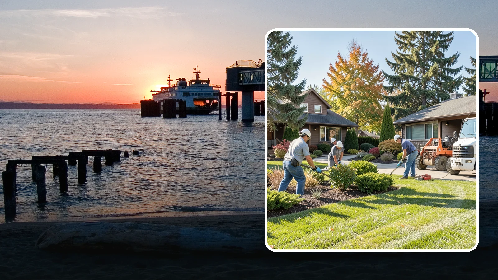 Monthly Landscape Maintenance in Edmonds, Snohomish County, WA - A once-a-month grounds visit that keeps lower-traffic properties tidy without the cost of frequent service.