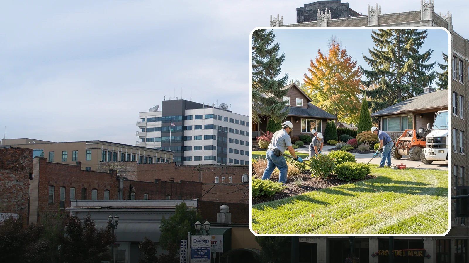 Monthly Landscape Maintenance in Everett, Snohomish County, WA - A once-a-month grounds visit that keeps lower-traffic properties tidy without the cost of frequent service.