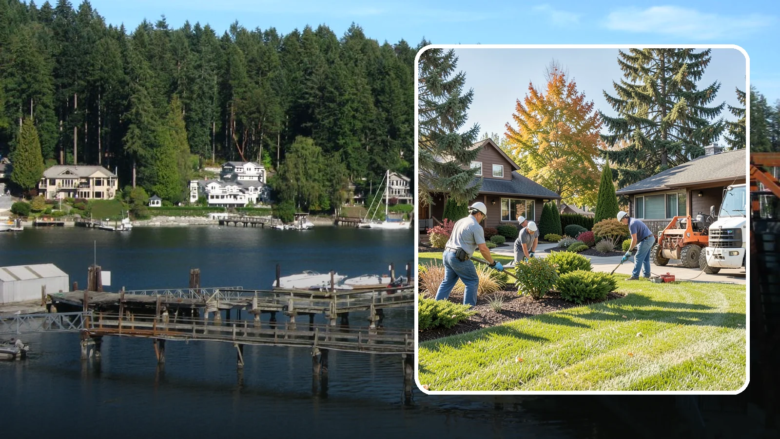 Monthly Landscape Maintenance in Gig Harbor, Pierce County, WA - A once-a-month grounds visit that keeps lower-traffic properties tidy without the cost of frequent service.