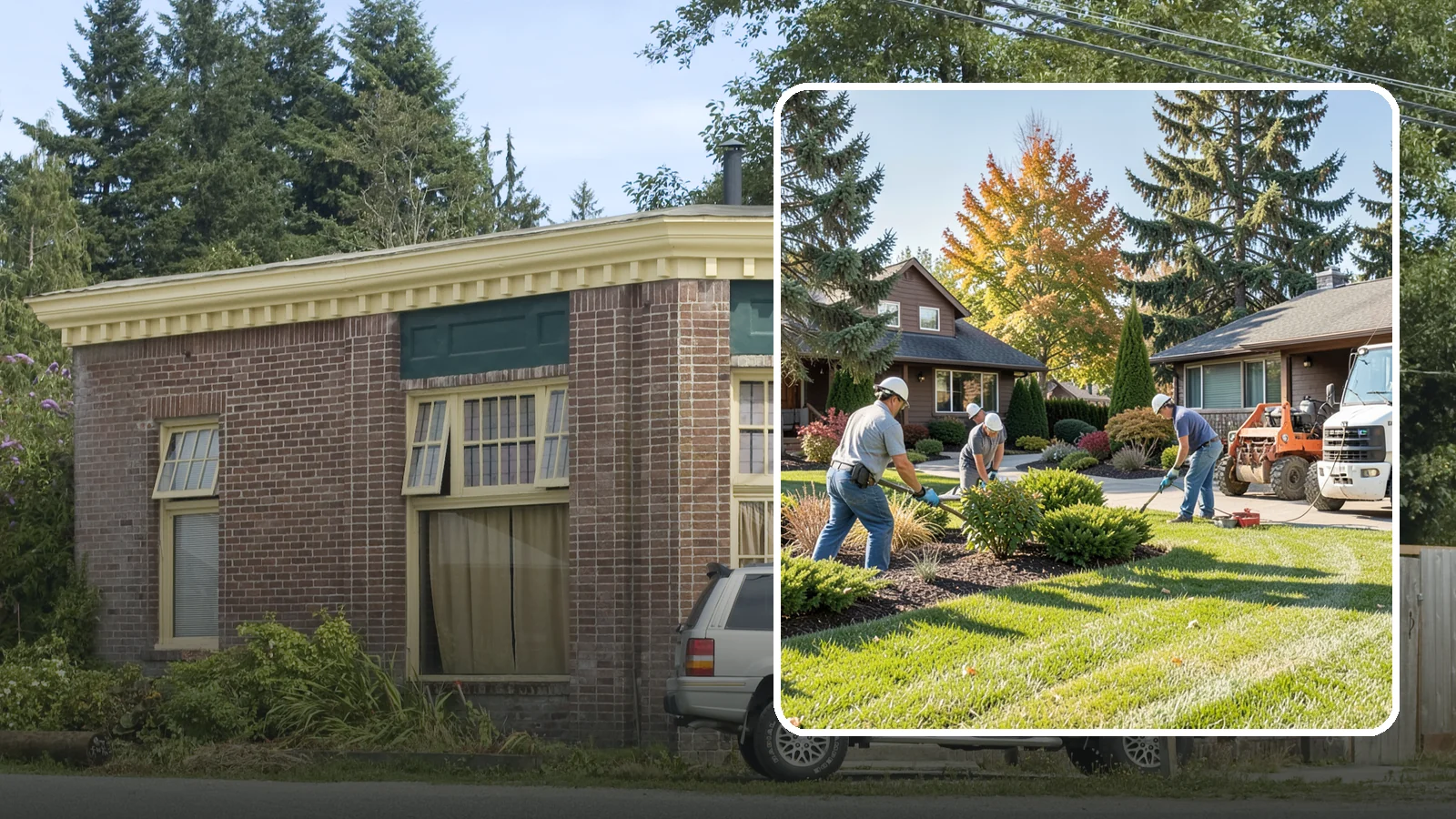 Monthly Landscape Maintenance in Hamilton, Skagit County, WA - A once-a-month grounds visit that keeps lower-traffic properties tidy without the cost of frequent service.