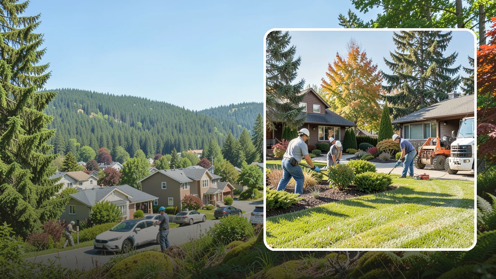 Monthly Landscape Maintenance in Index, Snohomish County, WA - A once-a-month grounds visit that keeps lower-traffic properties tidy without the cost of frequent service.