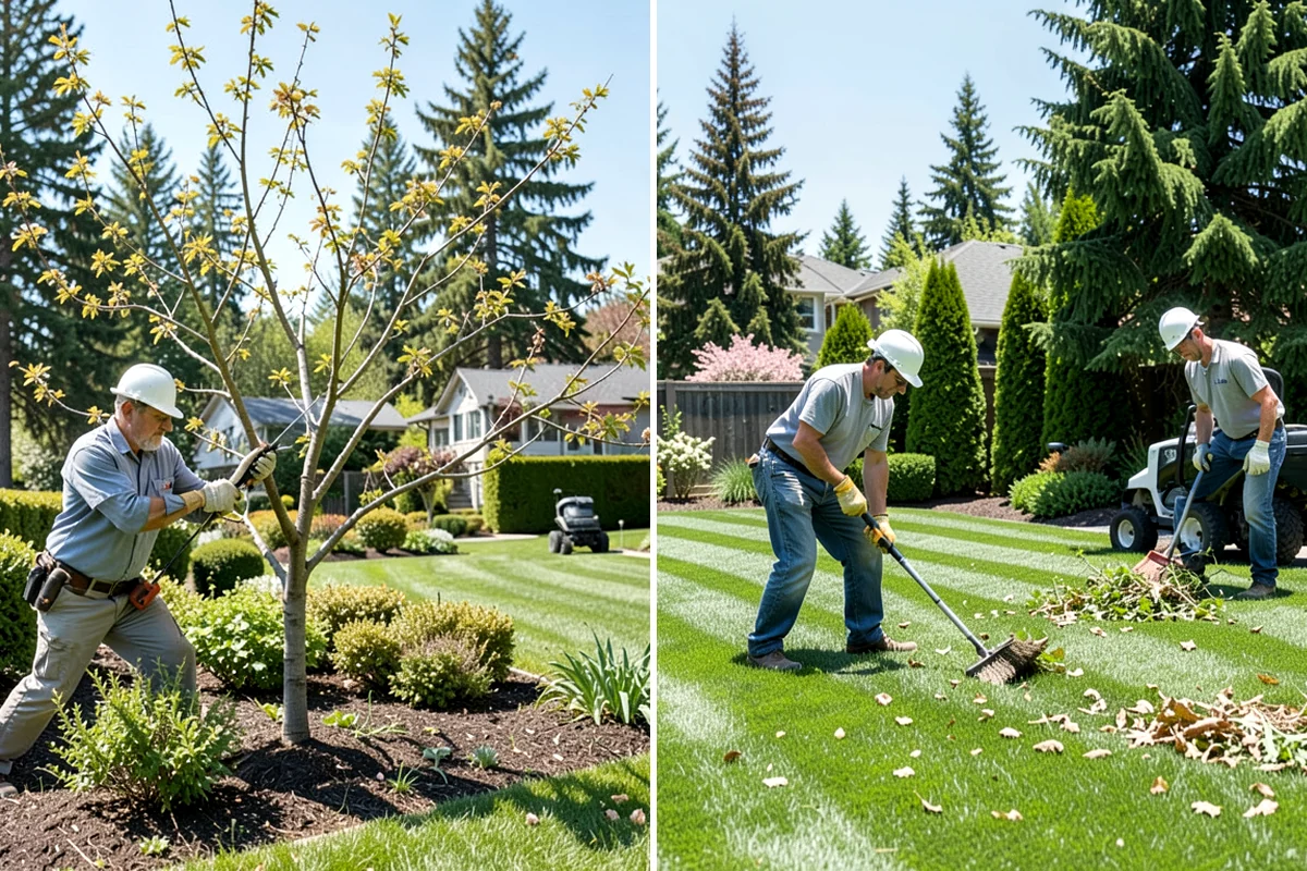 Monthly Landscape Maintenance in Kenmore, King County, WA - Assess whether a monthly cadence fits the property's growth rate