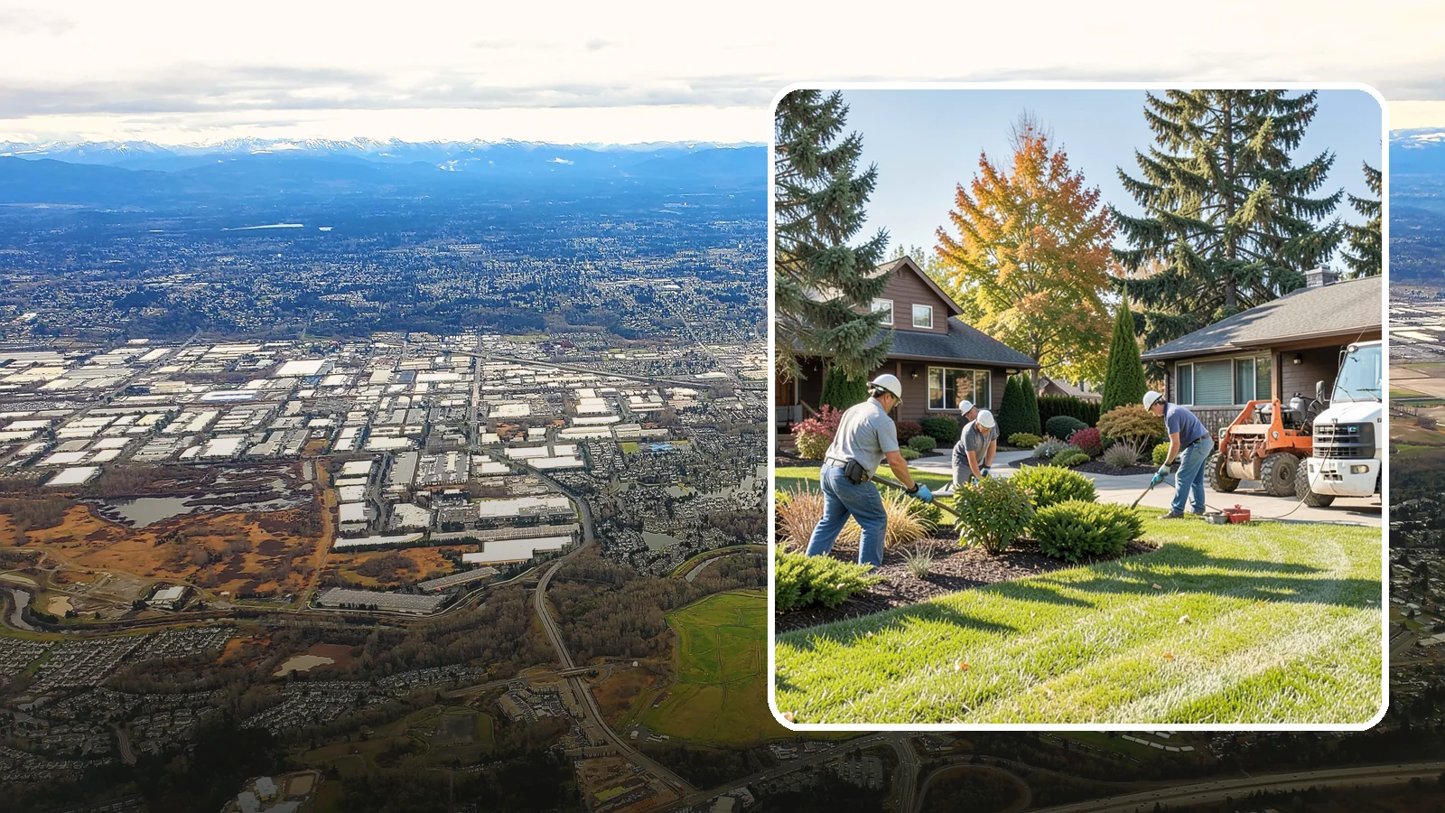 Monthly Landscape Maintenance in Kent, King County, WA - A once-a-month grounds visit that keeps lower-traffic properties tidy without the cost of frequent service.