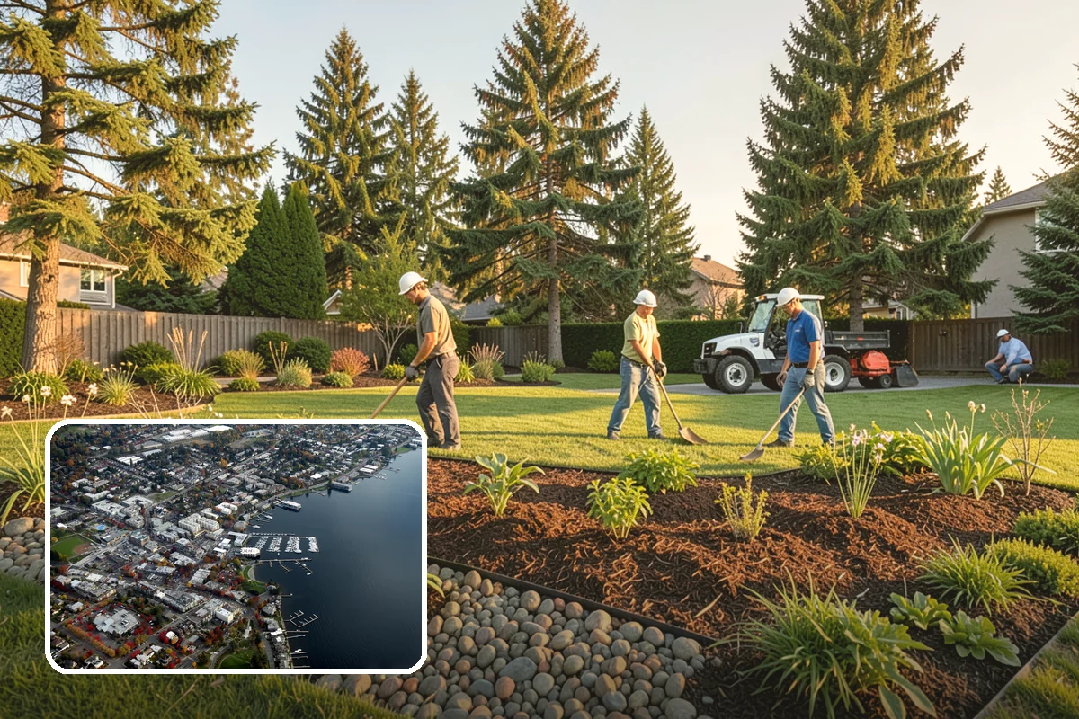Monthly Landscape Maintenance in Kirkland, King County, WA - Budget-friendly care for lower-maintenance properties